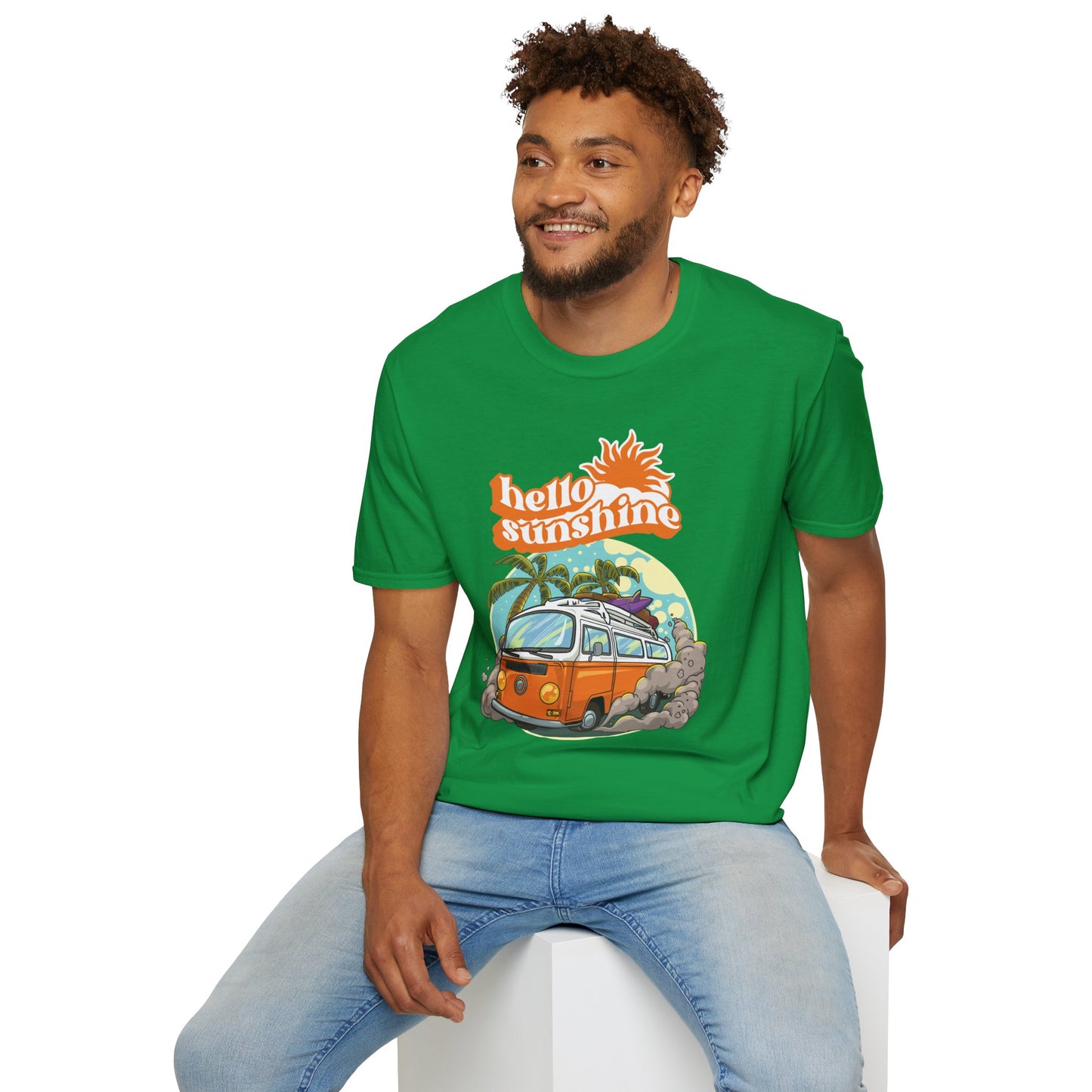 Hello Sunshine Unisex Soft-Style Cotton T-Shirt