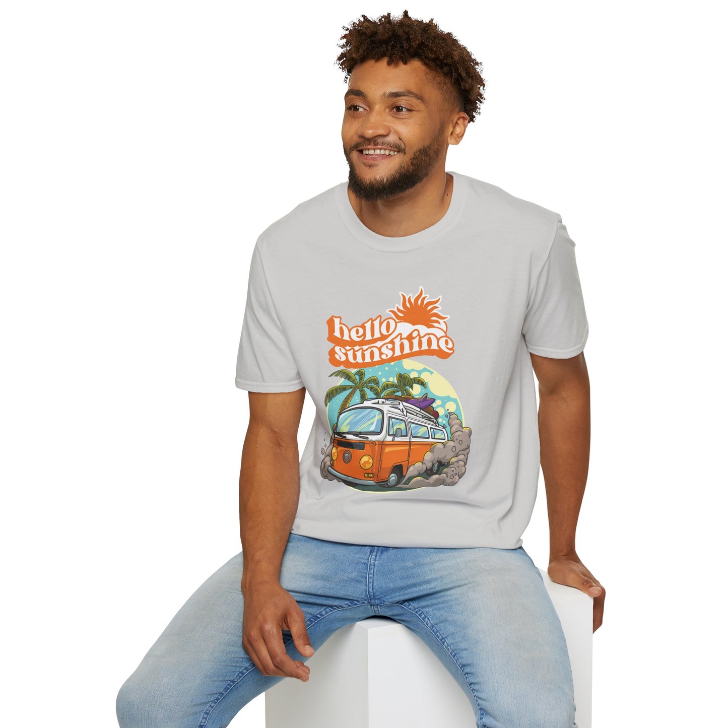 Hello Sunshine Unisex Soft-Style Cotton T-Shirt