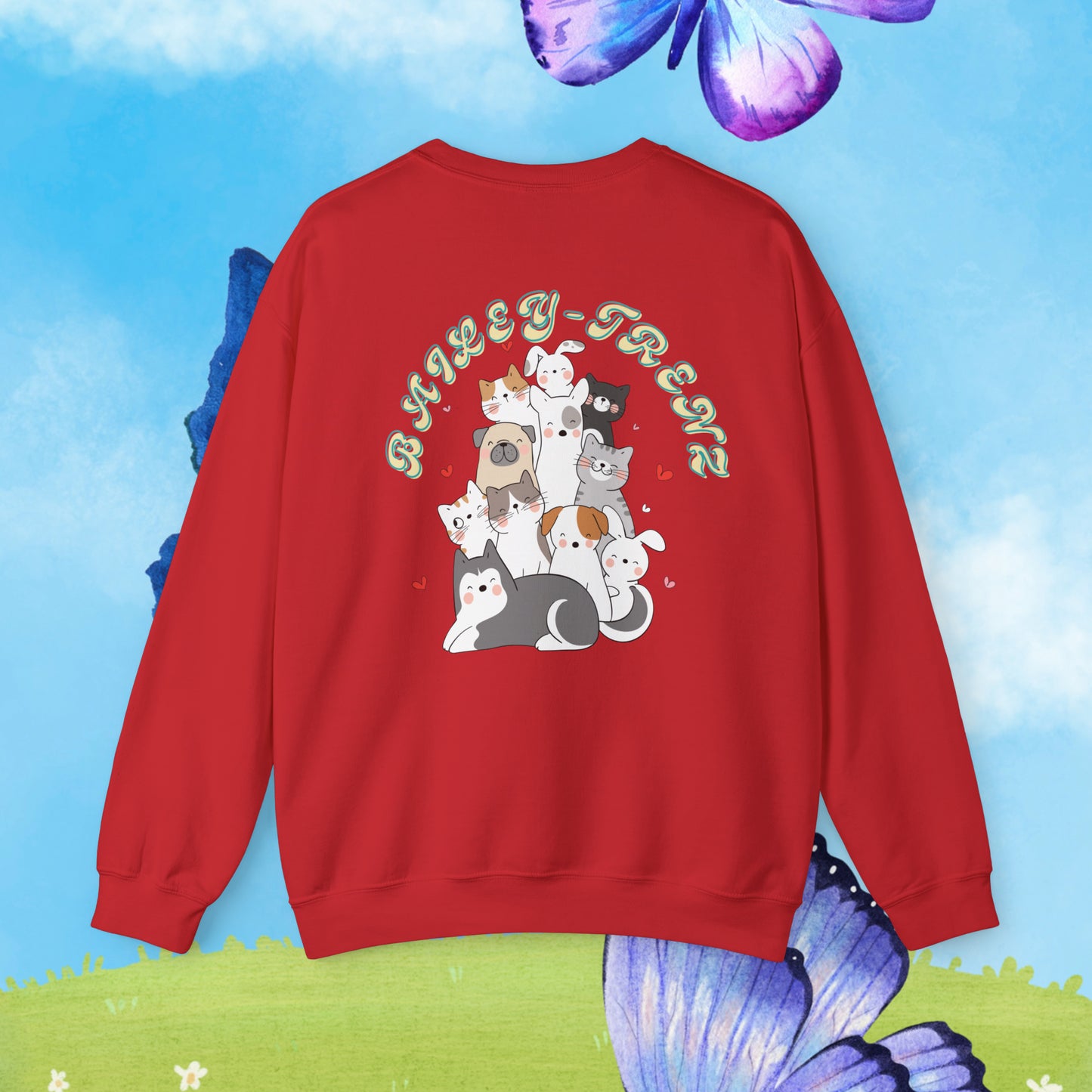 Eat Sleep Work Pet Unisex Crewneck Sweatshirt - Cozy Comfort for Pet Enthusiasts