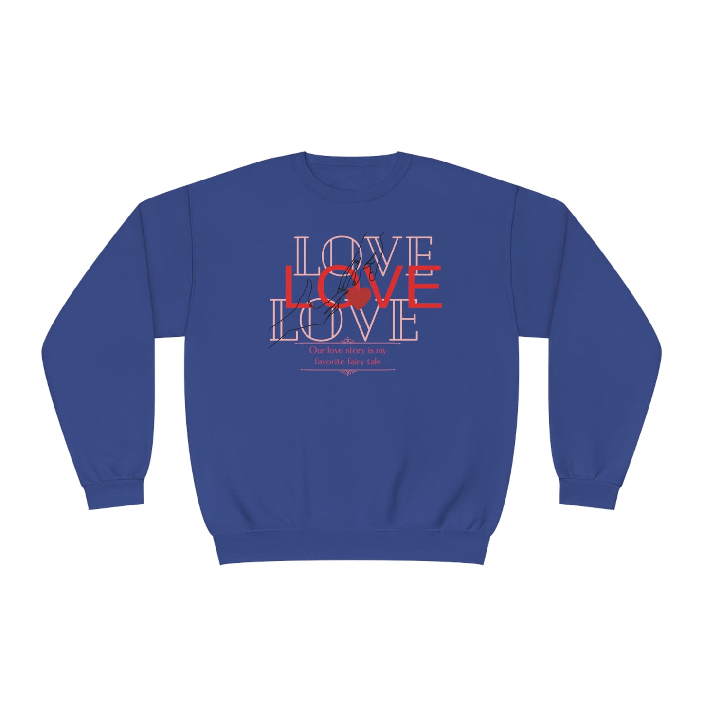 Our Love Story Unisex NuBlend® Crewneck Sweatshirt