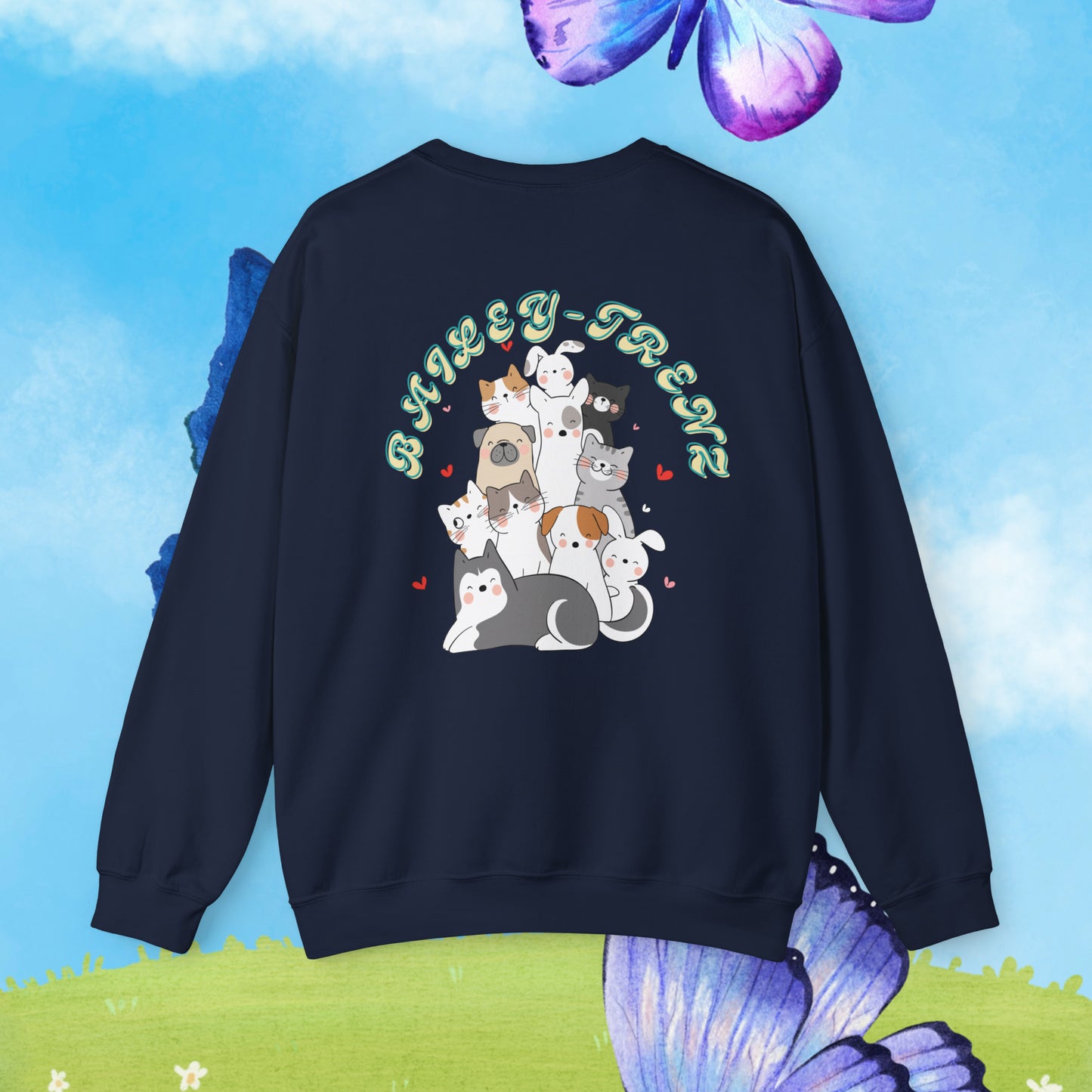 Eat Sleep Work Pet Unisex Crewneck Sweatshirt - Cozy Comfort for Pet Enthusiasts