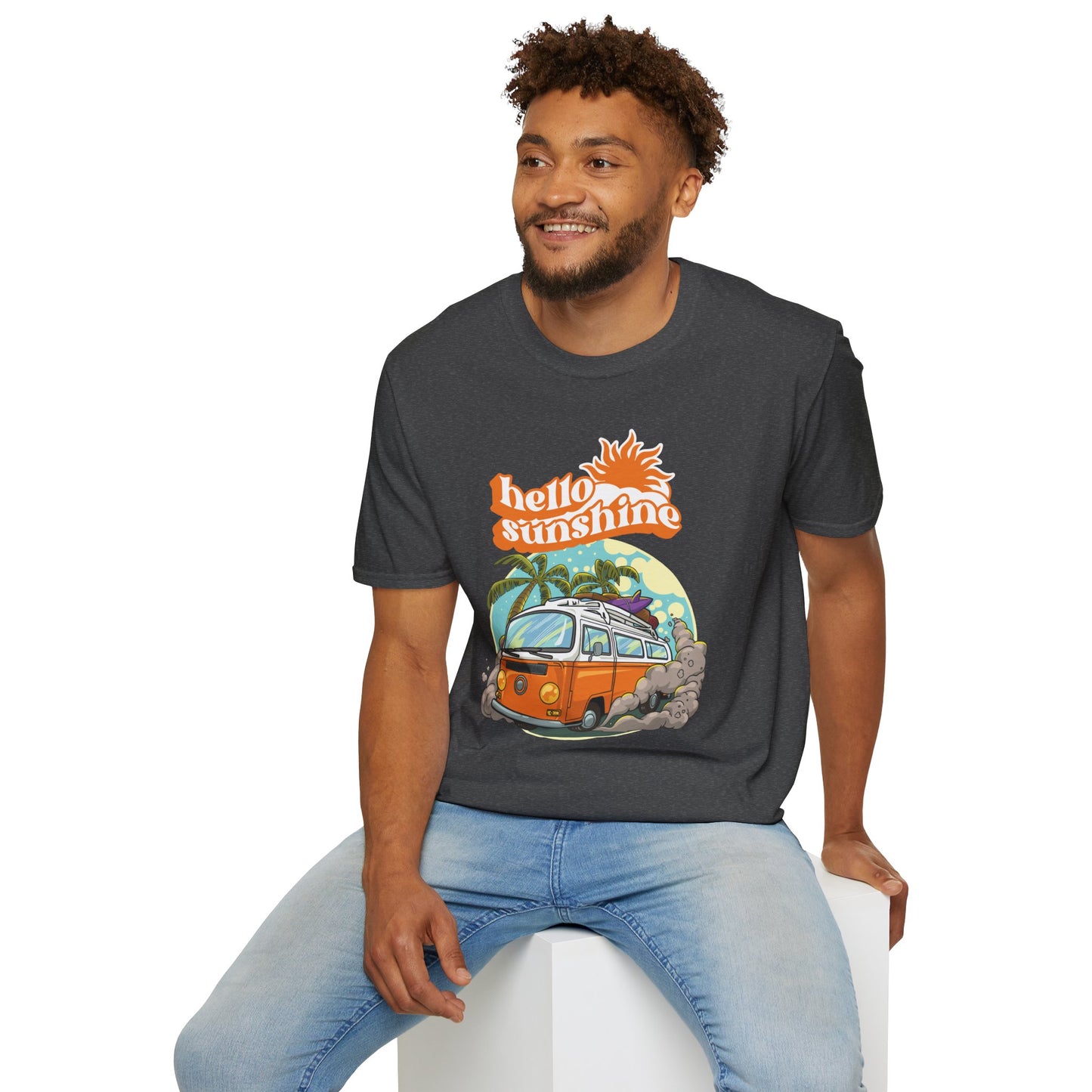 Hello Sunshine Unisex Soft-Style Cotton T-Shirt