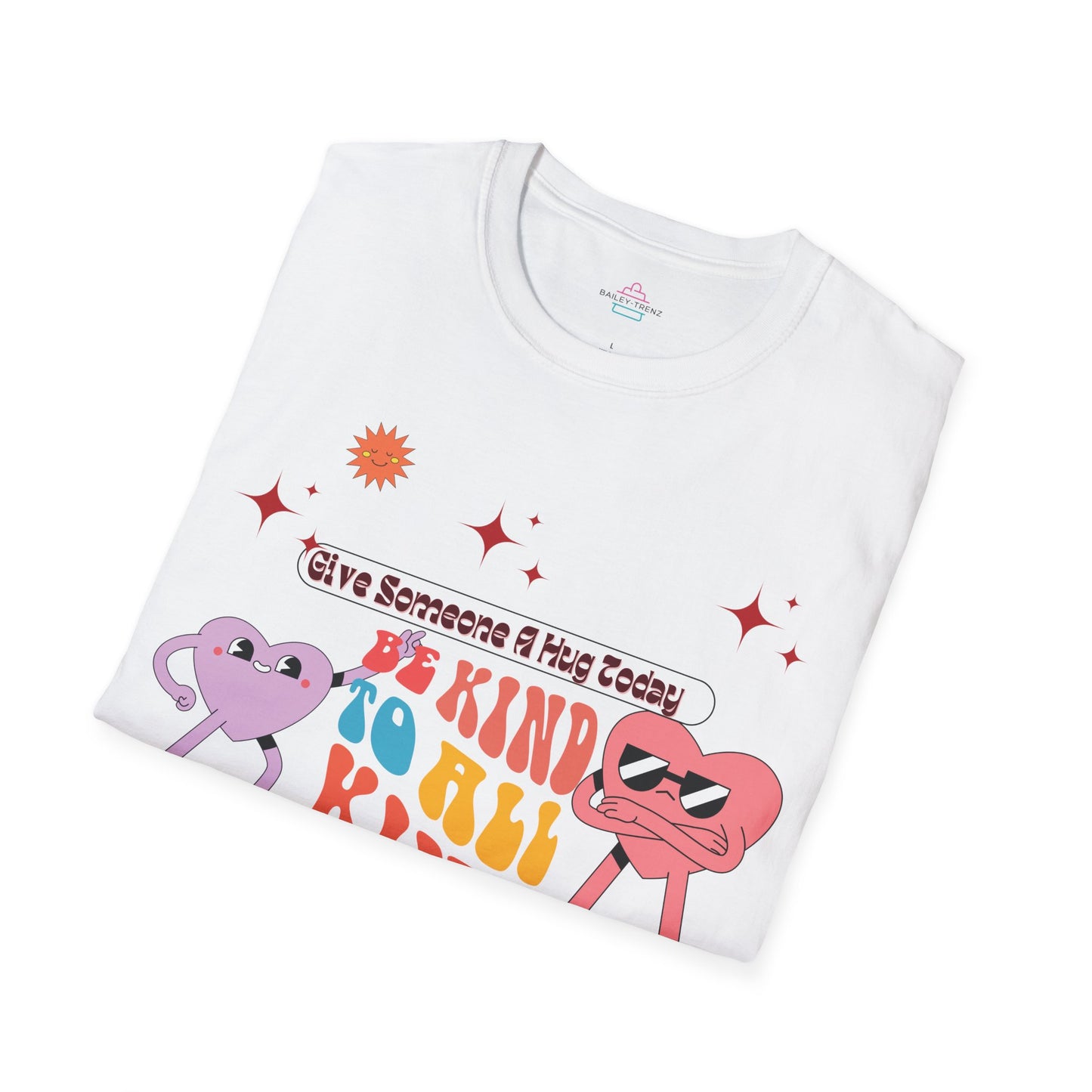 Be Kind" Unisex Soft-Style T-Shirt - Embrace Comfort with a Purpose