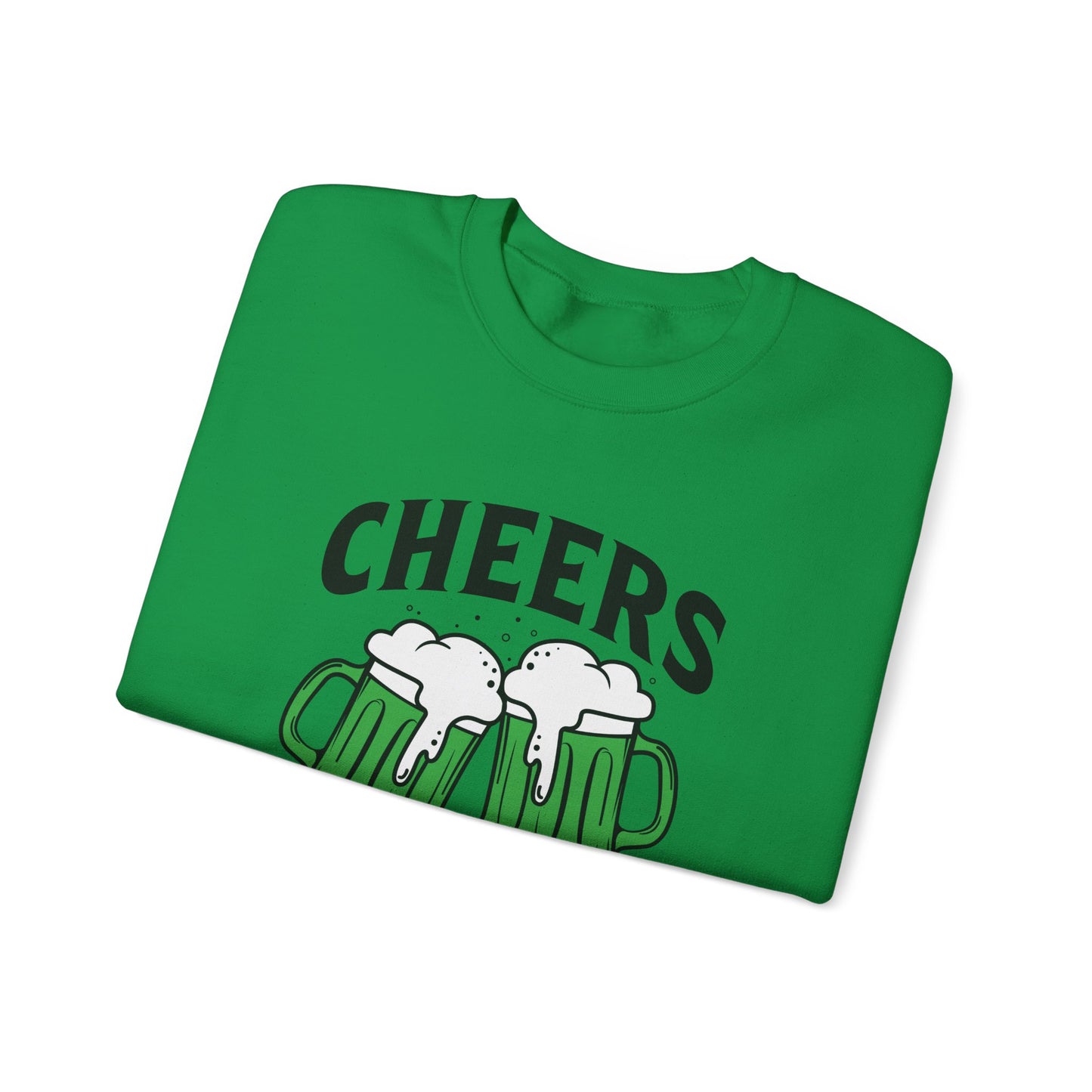 Cozy Comfort: Cheers Fu$kers Unisex Heavy Blend Crewneck Sweatshirt
