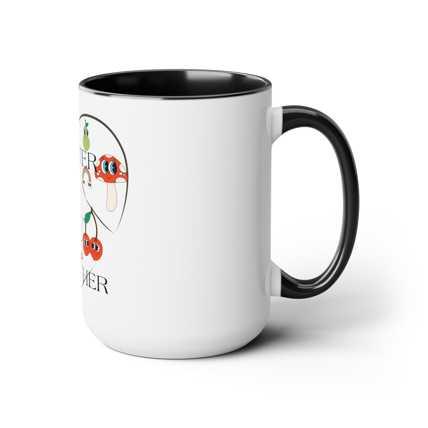 Better Together" Two-Tone Coffee Mugs, 15oz - Elevate Your Sip in Style