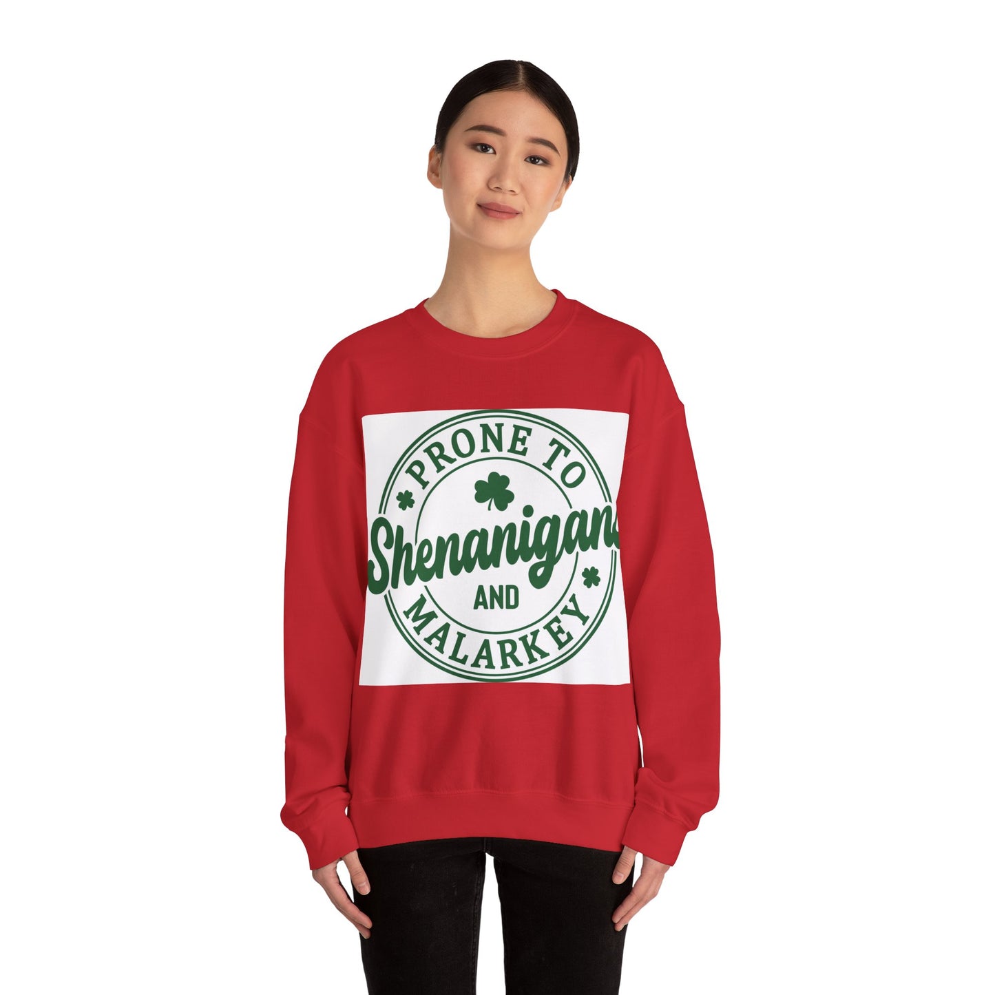 Prone To Shenanigans Unisex Heavy Blend Crewneck Sweatshirt