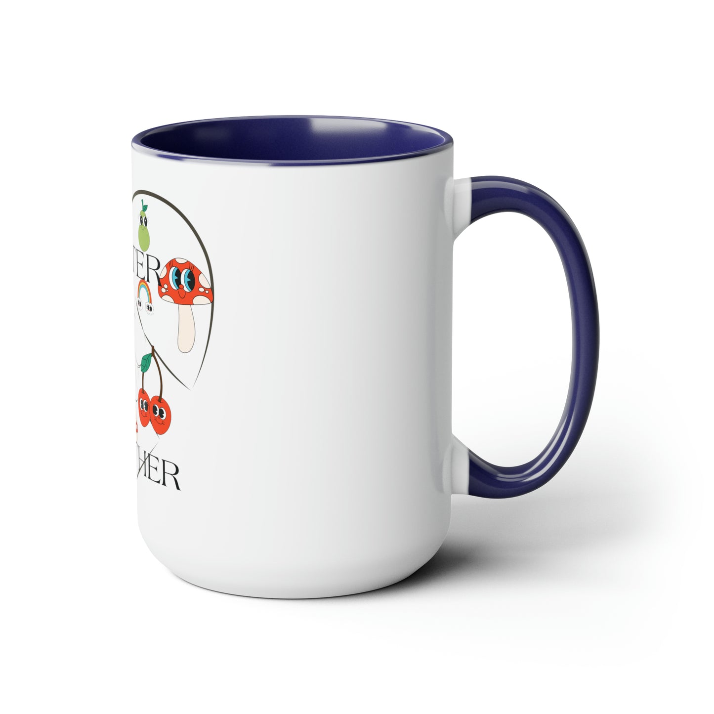 Better Together" Two-Tone Coffee Mugs, 15oz - Elevate Your Sip in Style