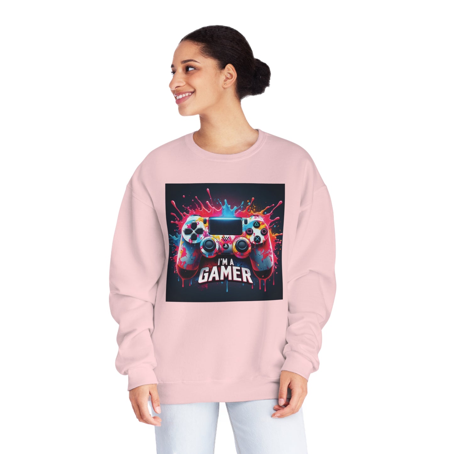 I'M a Gamer Unisex NuBlend® Crewneck Sweatshirt