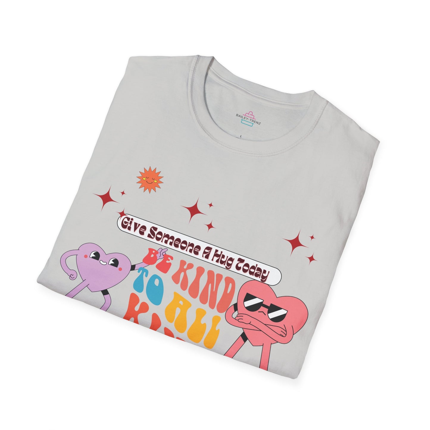 Be Kind" Unisex Soft-Style T-Shirt - Embrace Comfort with a Purpose