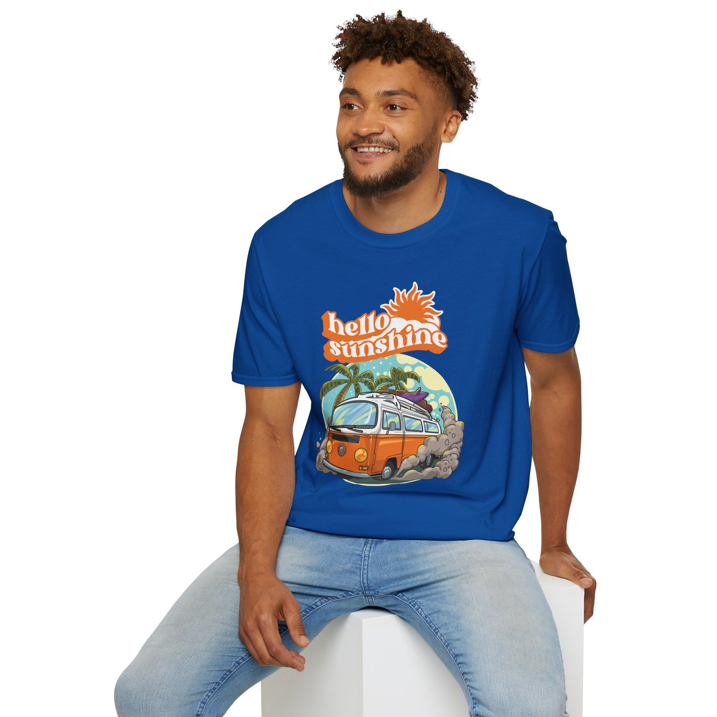 Hello Sunshine Unisex Soft-Style Cotton T-Shirt