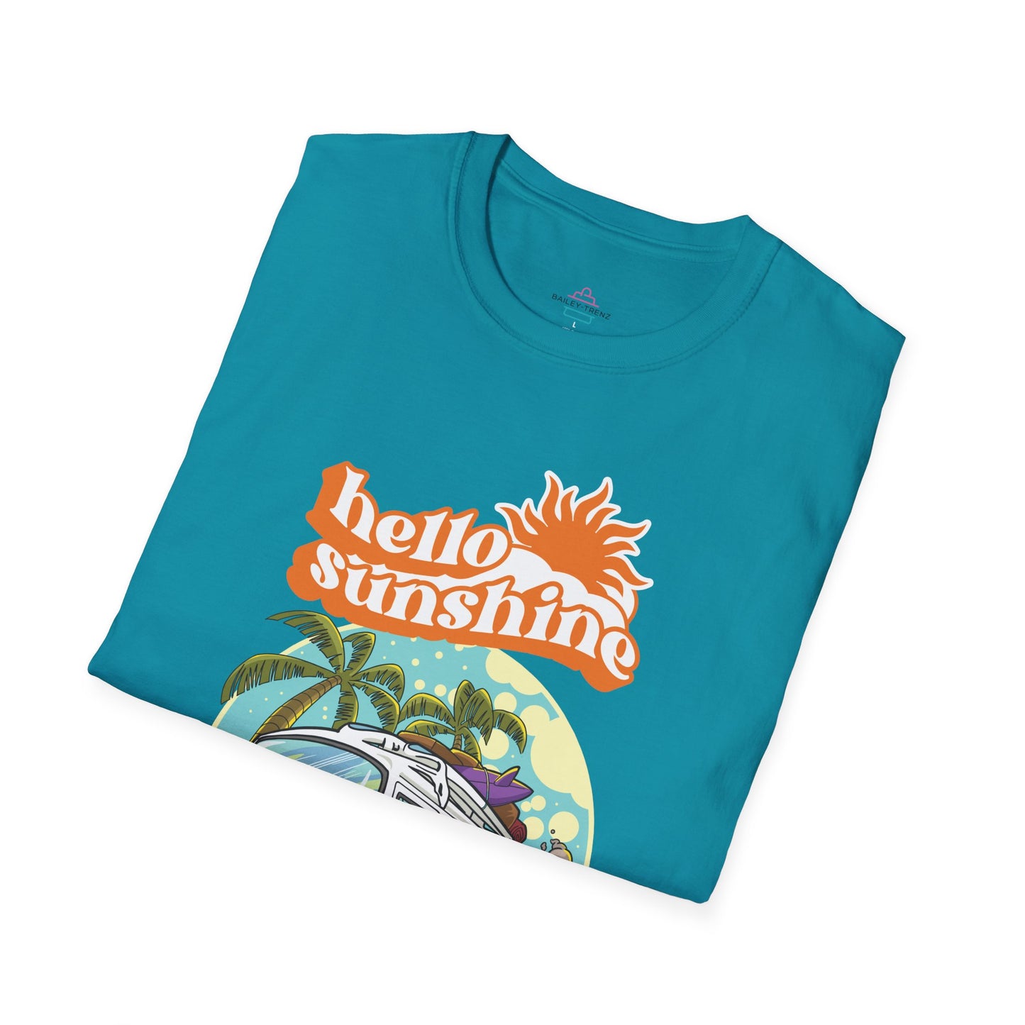 Hello Sunshine Unisex Soft-Style Cotton T-Shirt