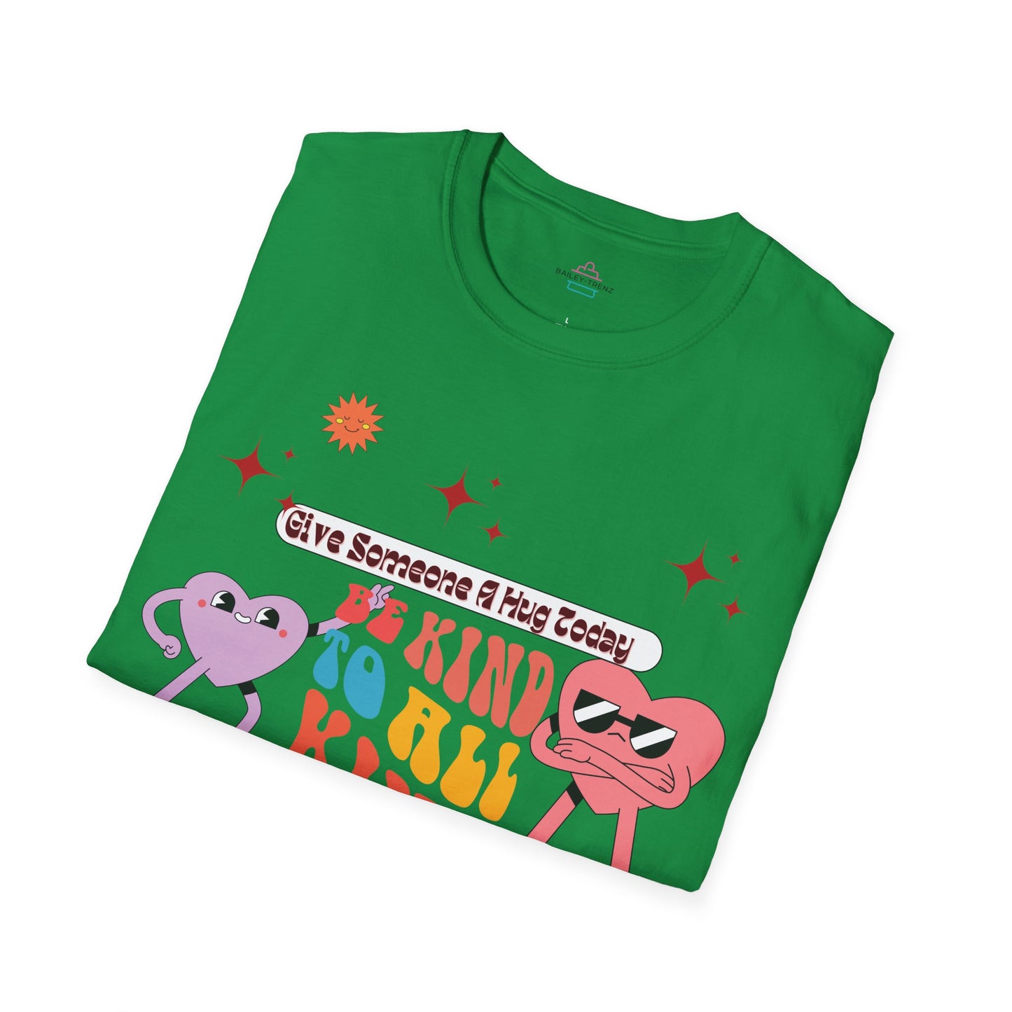 Be Kind" Unisex Soft-Style T-Shirt - Embrace Comfort with a Purpose