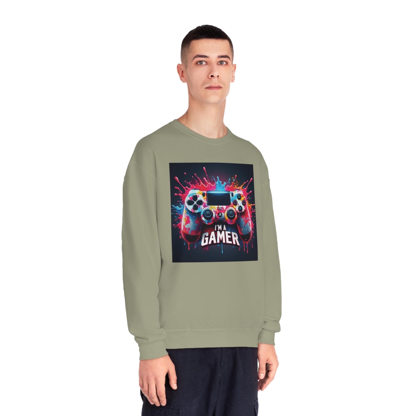 I'M a Gamer Unisex NuBlend® Crewneck Sweatshirt