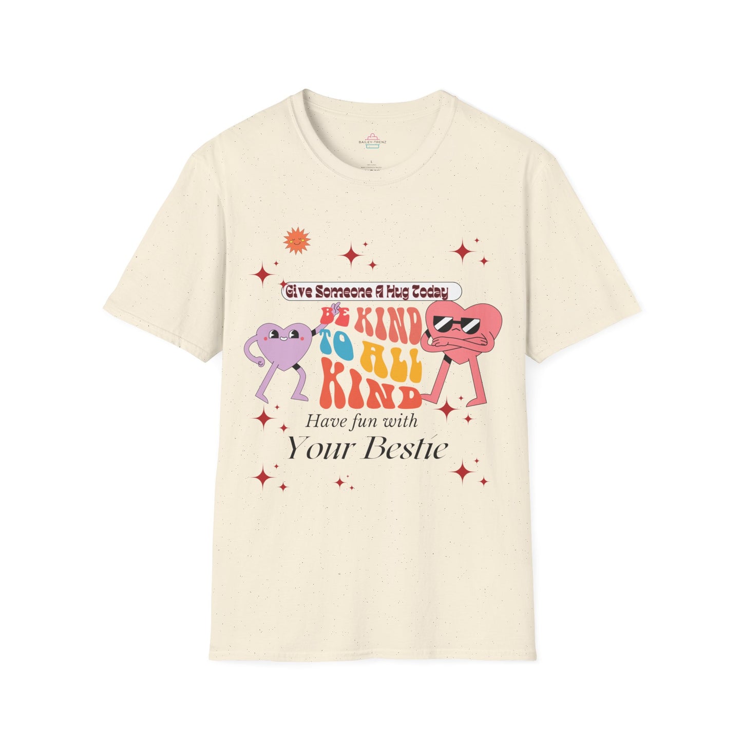 Be Kind" Unisex Soft-Style T-Shirt - Embrace Comfort with a Purpose