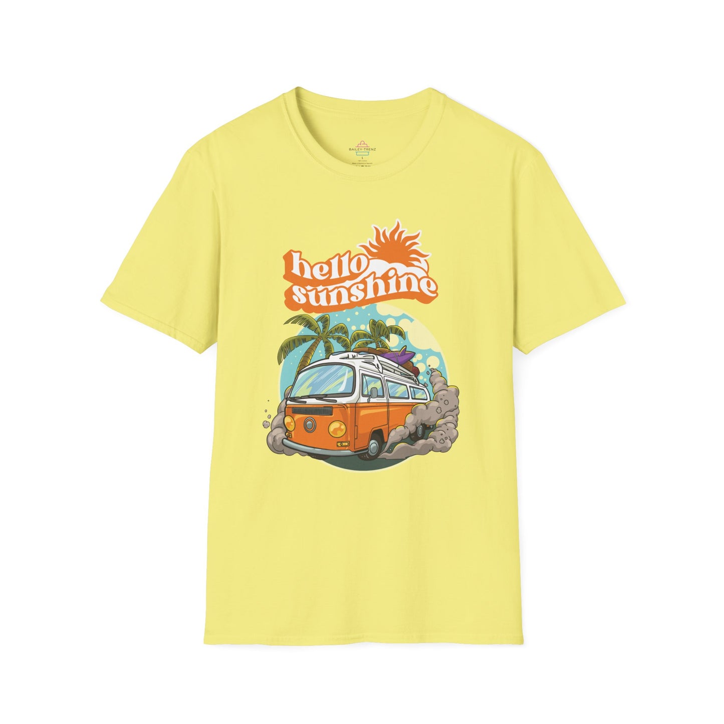 Hello Sunshine Unisex Soft-Style Cotton T-Shirt