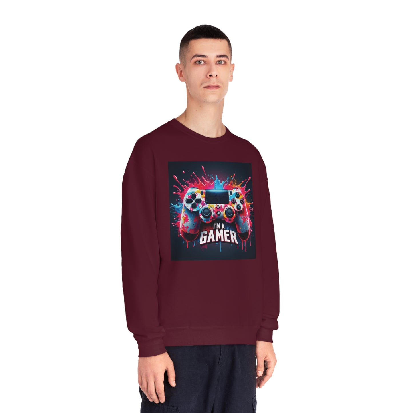 I'M a Gamer Unisex NuBlend® Crewneck Sweatshirt