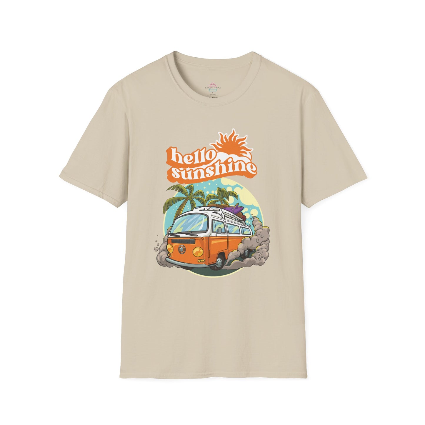 Hello Sunshine Unisex Soft-Style Cotton T-Shirt
