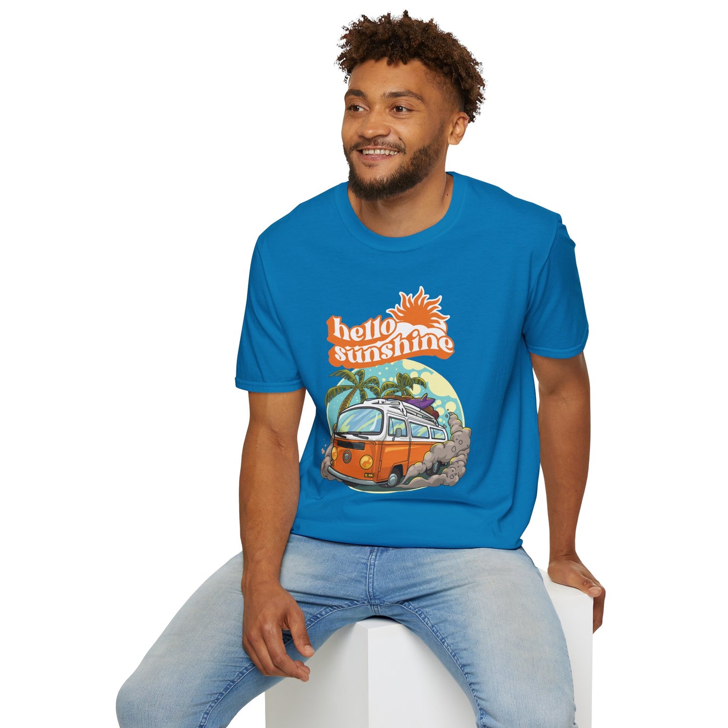 Hello Sunshine Unisex Soft-Style Cotton T-Shirt