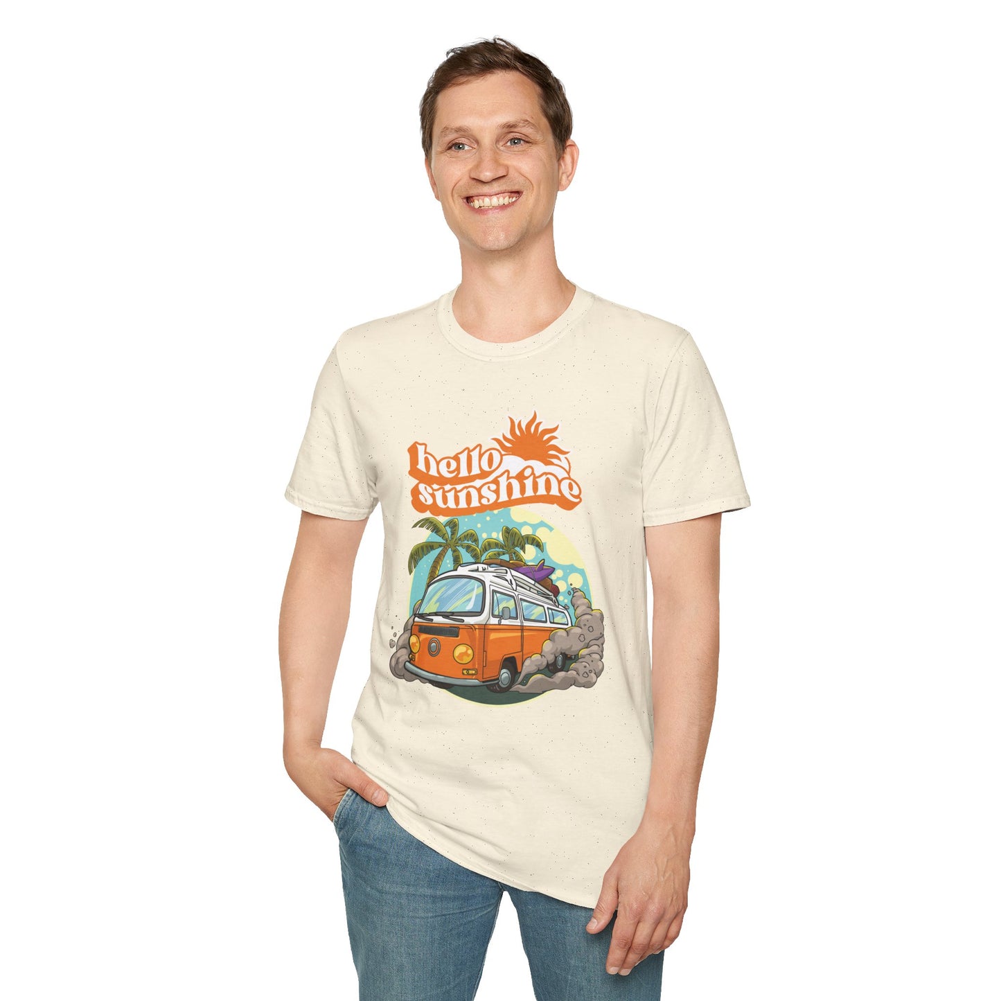 Hello Sunshine Unisex Soft-Style Cotton T-Shirt