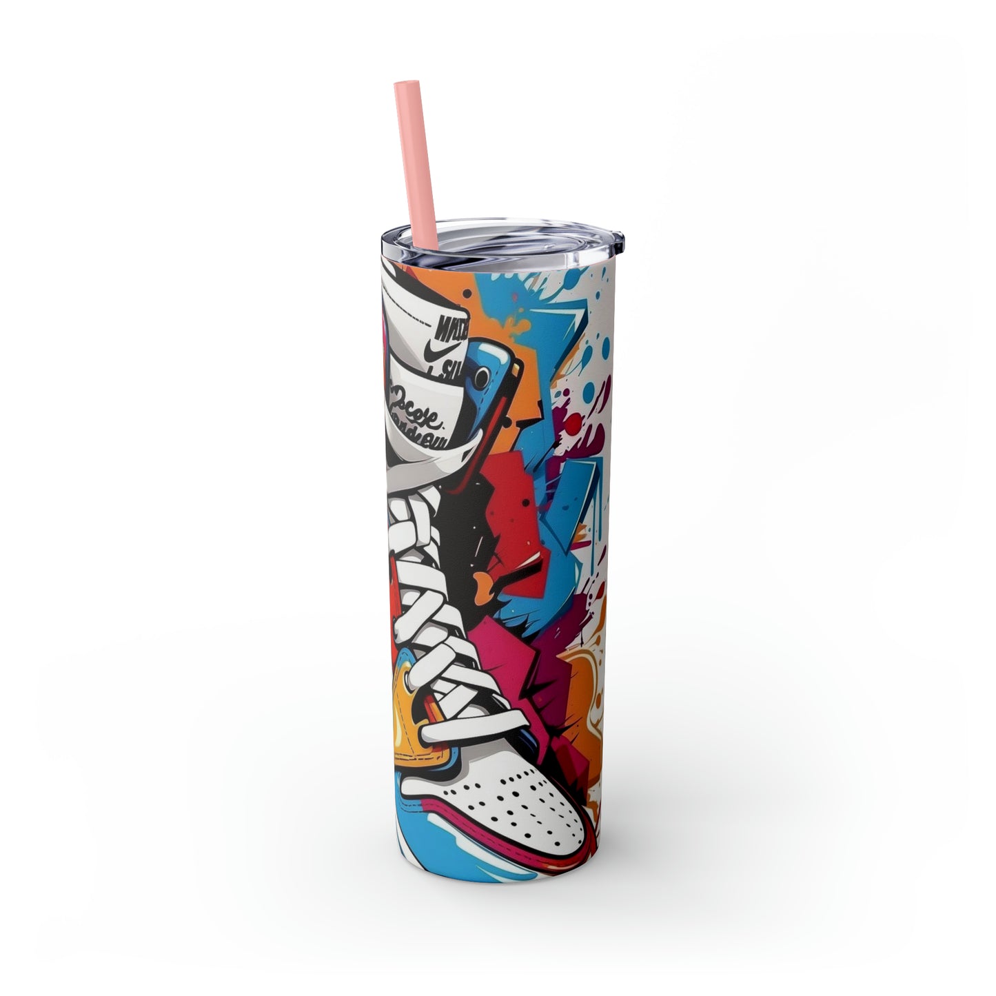 Air Force Skinny Tumbler with Straw, 20oz - Elevate Your Sipping Experience