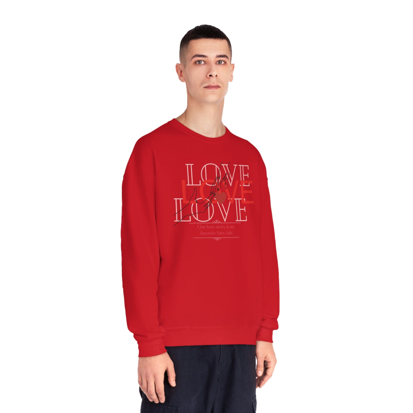 Our Love Story Unisex NuBlend® Crewneck Sweatshirt