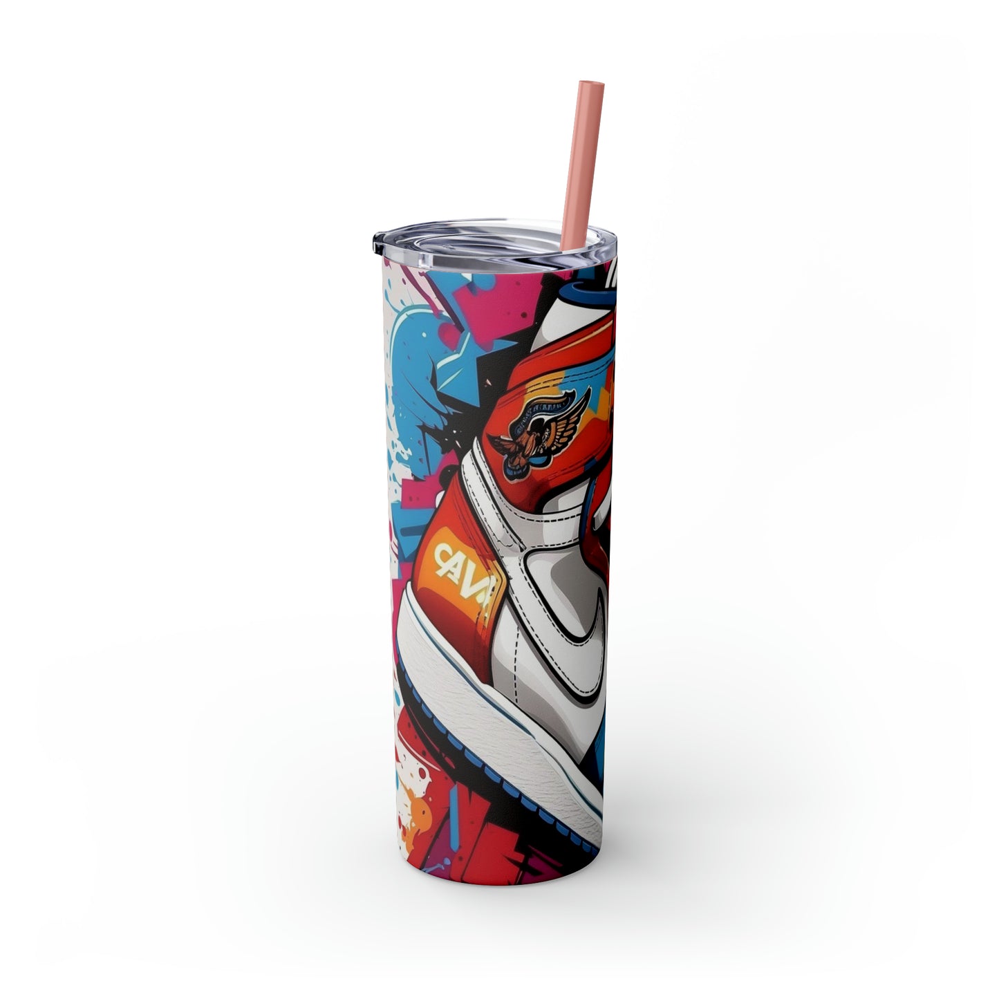 Air Force Skinny Tumbler with Straw, 20oz - Elevate Your Sipping Experience