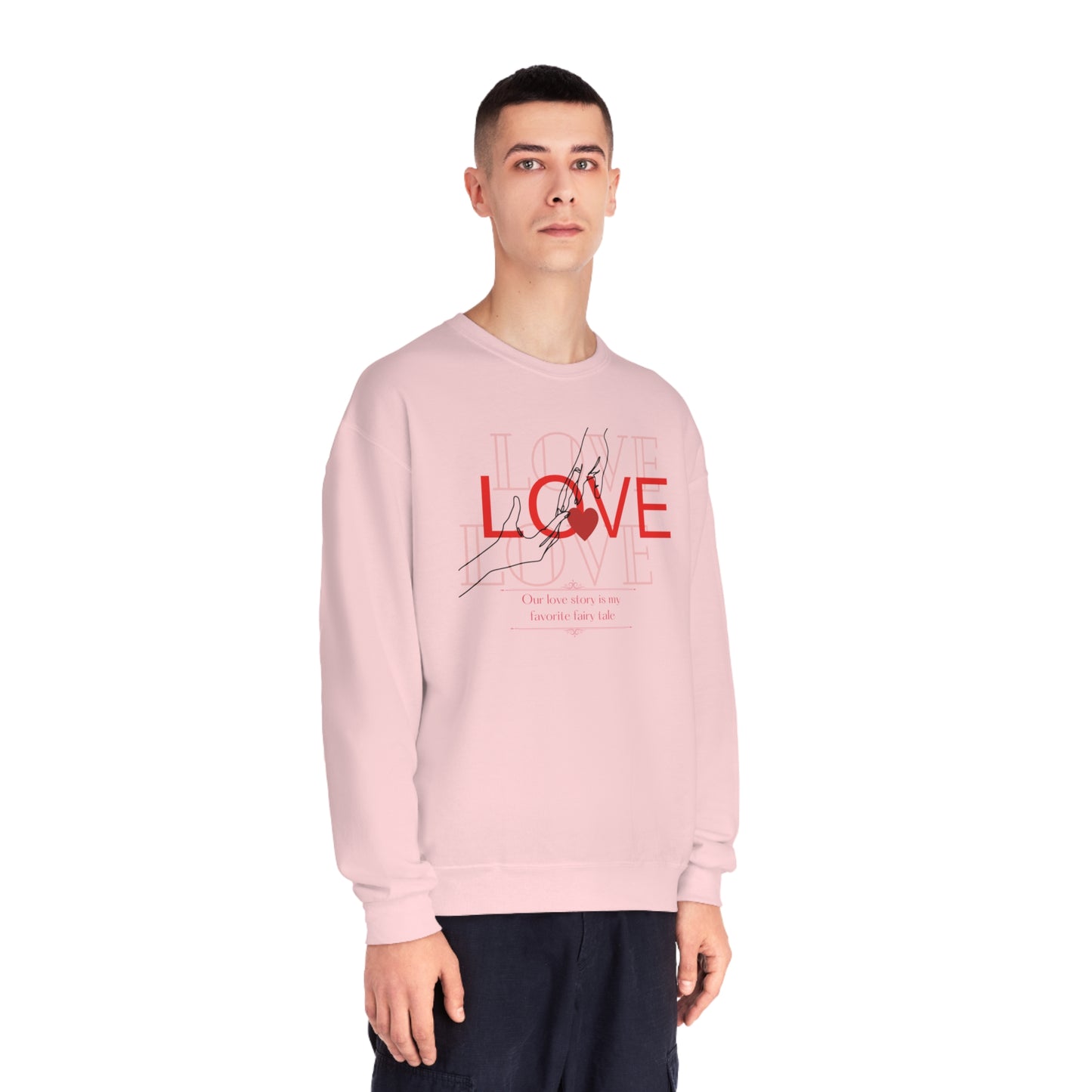 Our Love Story Unisex NuBlend® Crewneck Sweatshirt