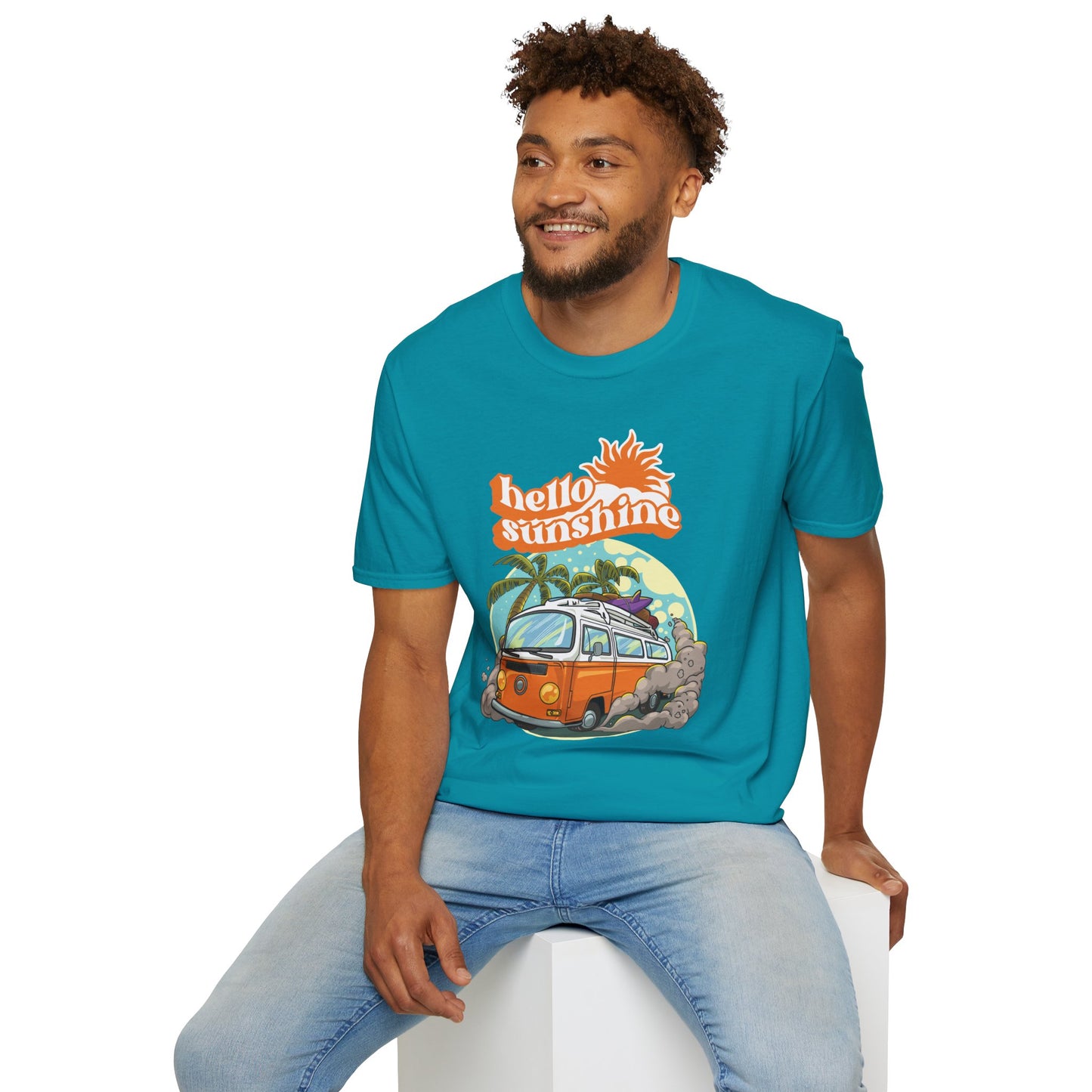Hello Sunshine Unisex Soft-Style Cotton T-Shirt