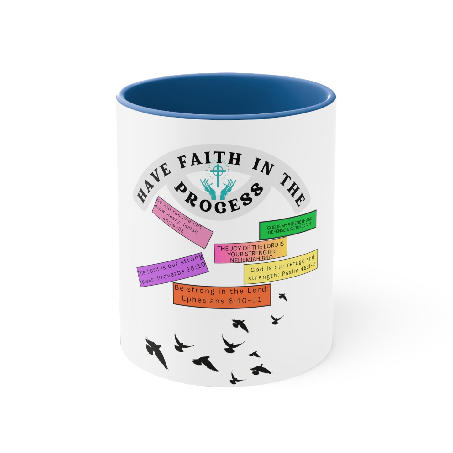 Have Faith Accent Coffee Mug, 11oz