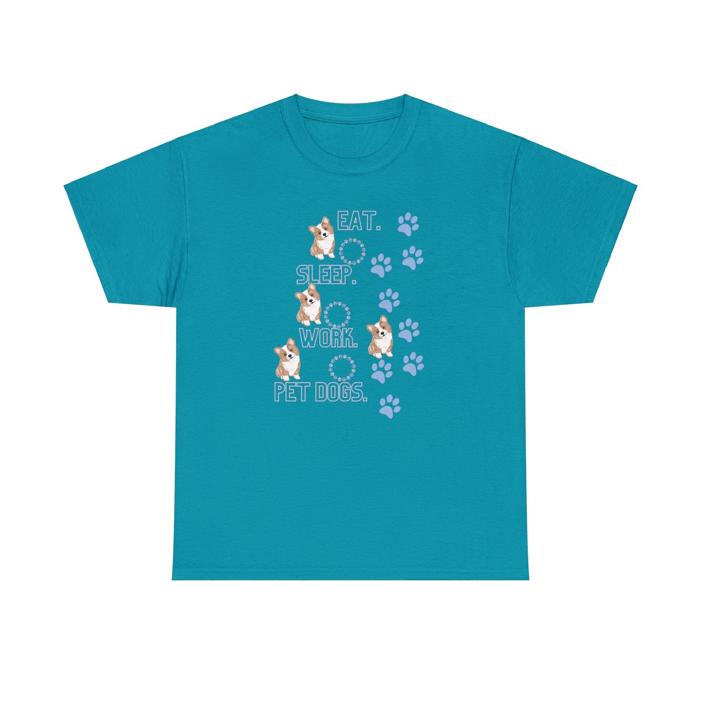 Eat Sleep Work Unisex Heavy Cotton Tee - Your Wardrobe Essential