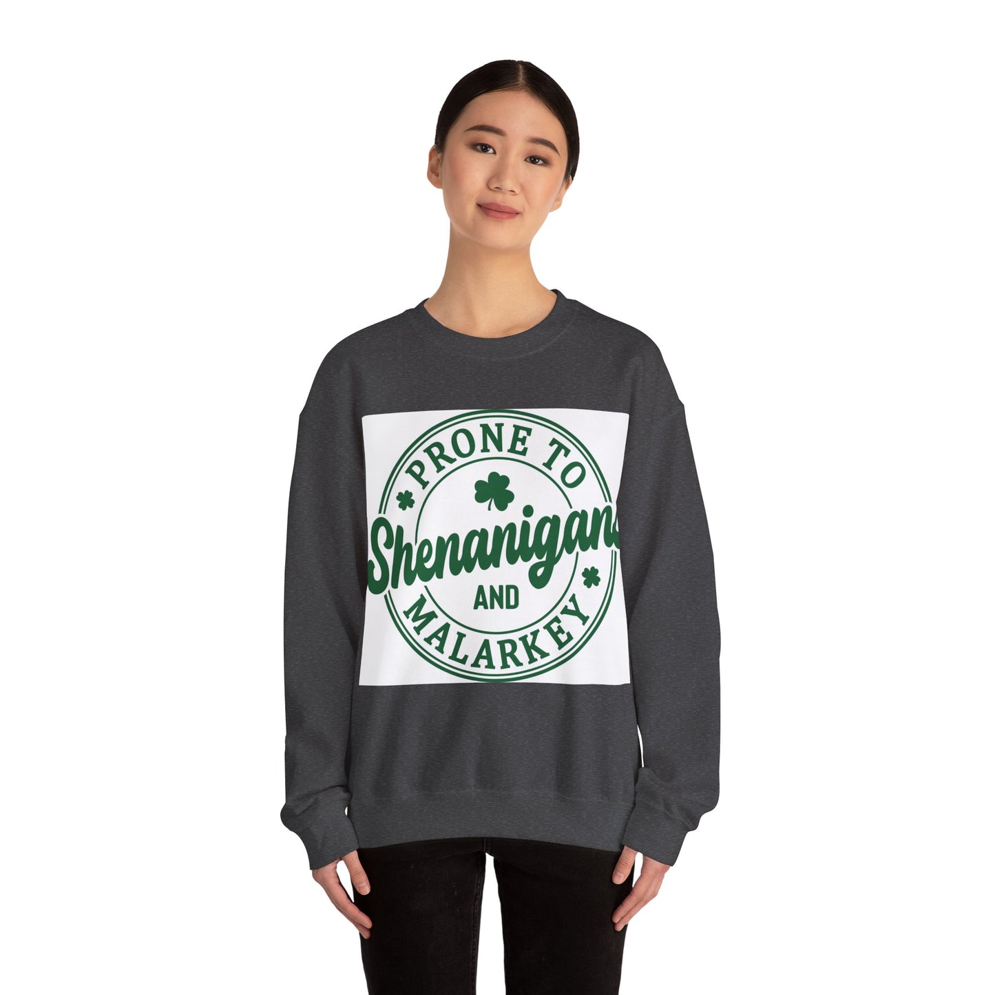 Prone To Shenanigans Unisex Heavy Blend Crewneck Sweatshirt