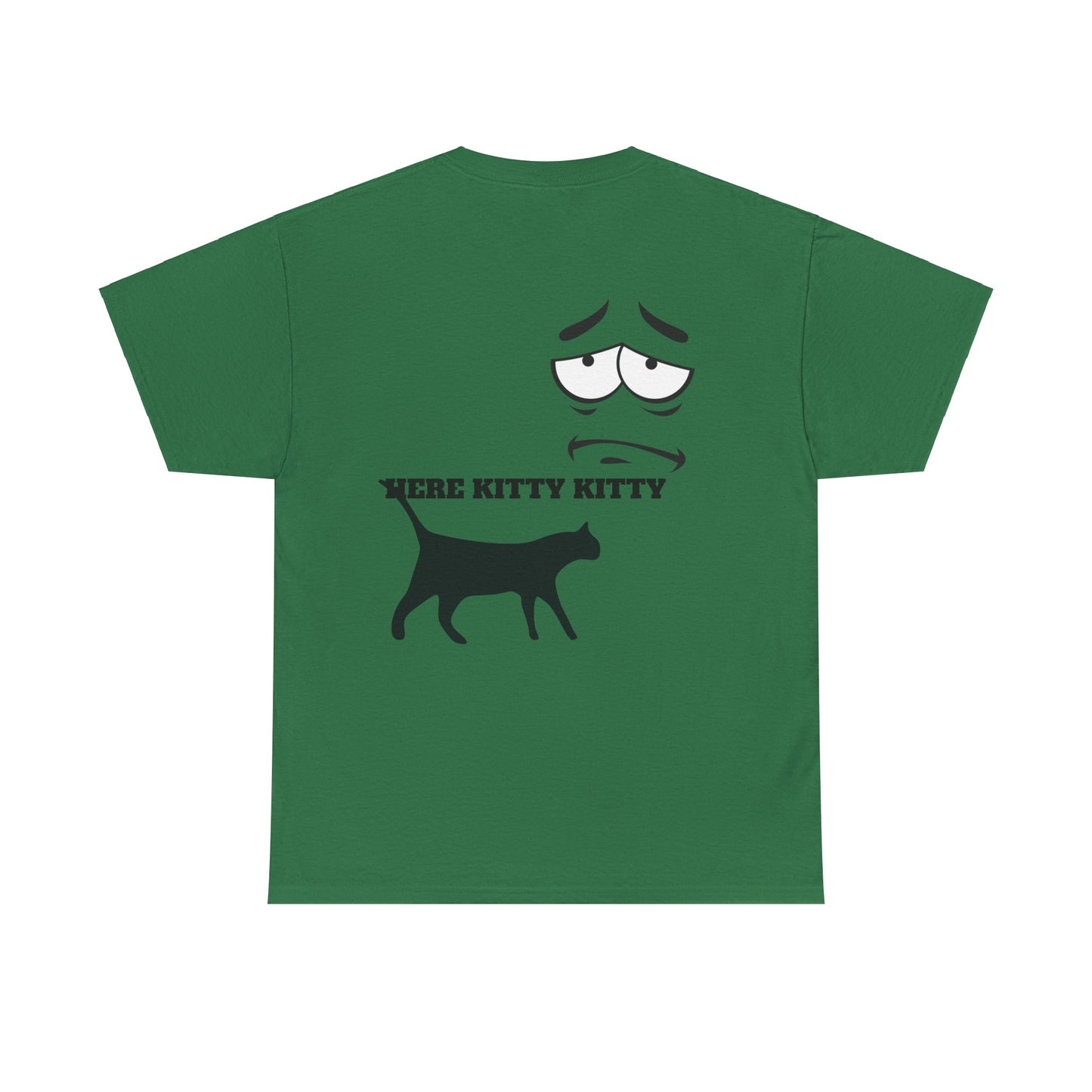 MEOW HERE KITTY KITTY Unisex Heavy Cotton T-Shirt