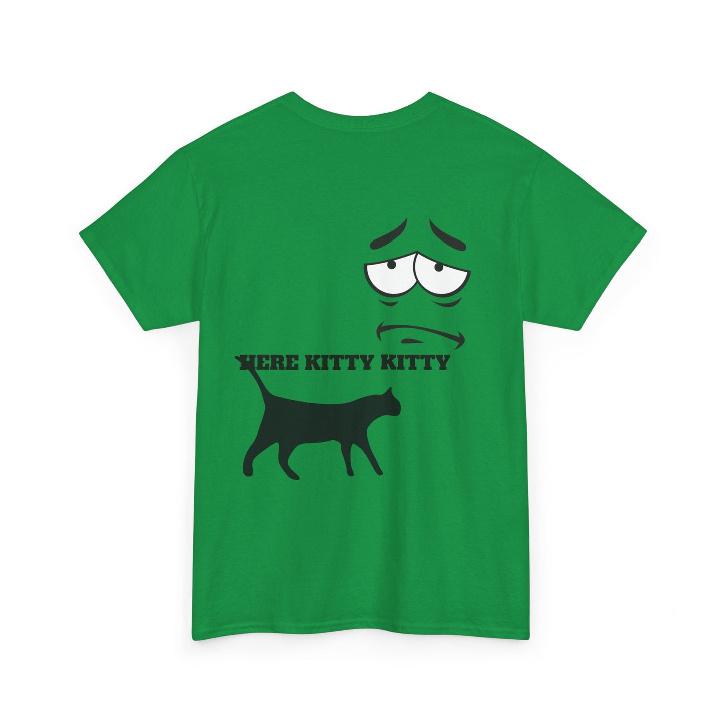 MEOW HERE KITTY KITTY Unisex Heavy Cotton T-Shirt