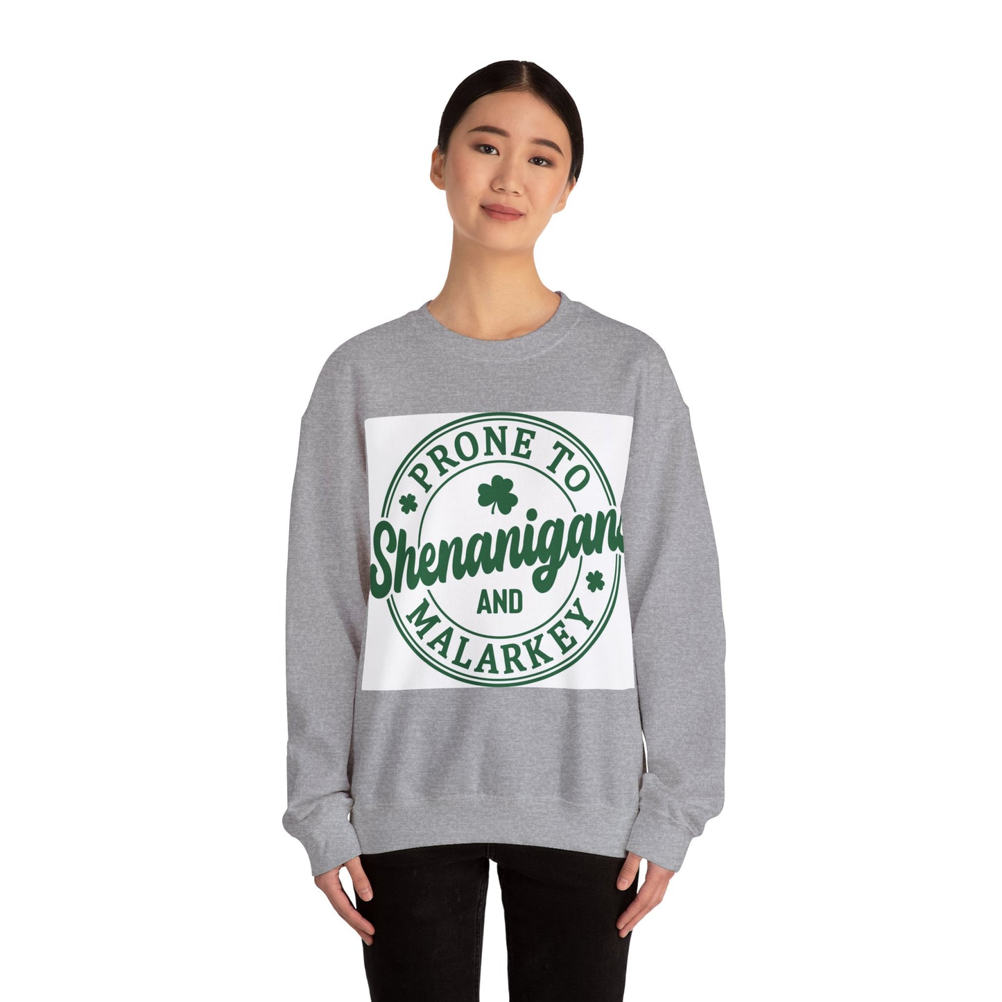 Prone To Shenanigans Unisex Heavy Blend Crewneck Sweatshirt