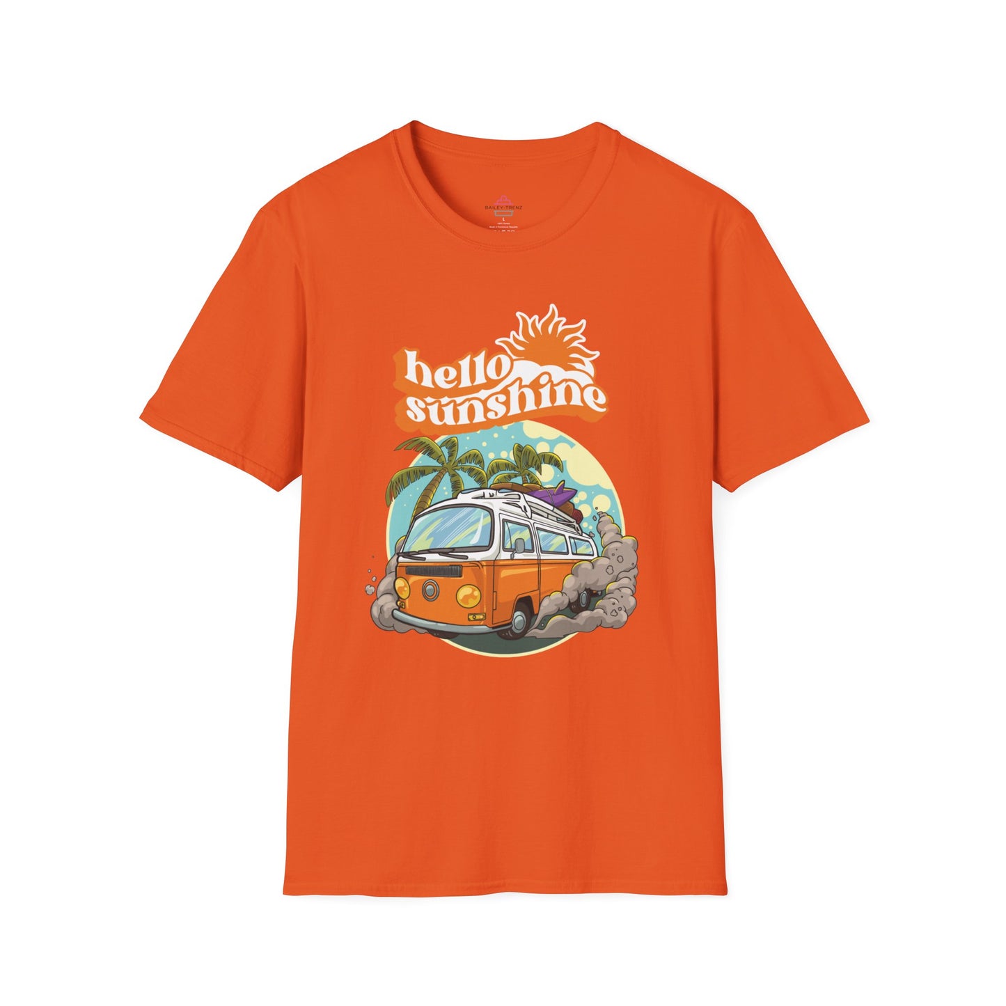 Hello Sunshine Unisex Soft-Style Cotton T-Shirt