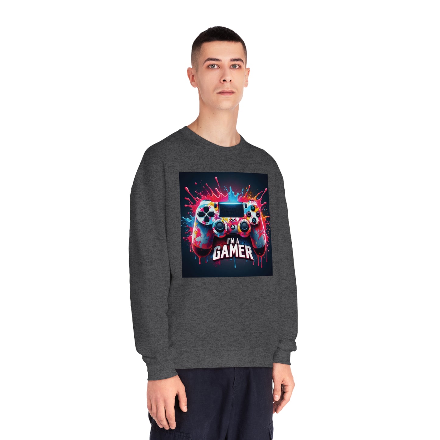 I'M a Gamer Unisex NuBlend® Crewneck Sweatshirt