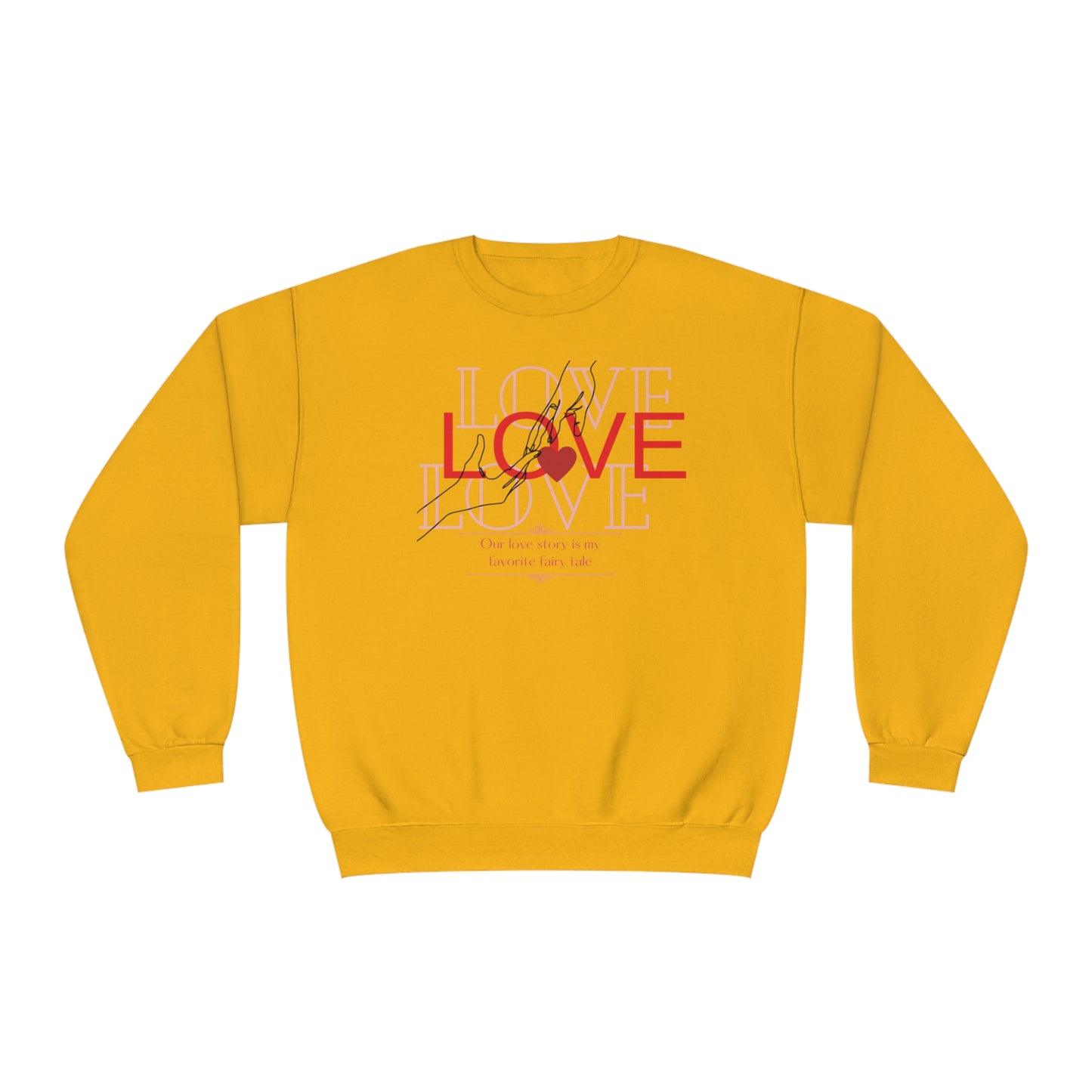 Our Love Story Unisex NuBlend® Crewneck Sweatshirt