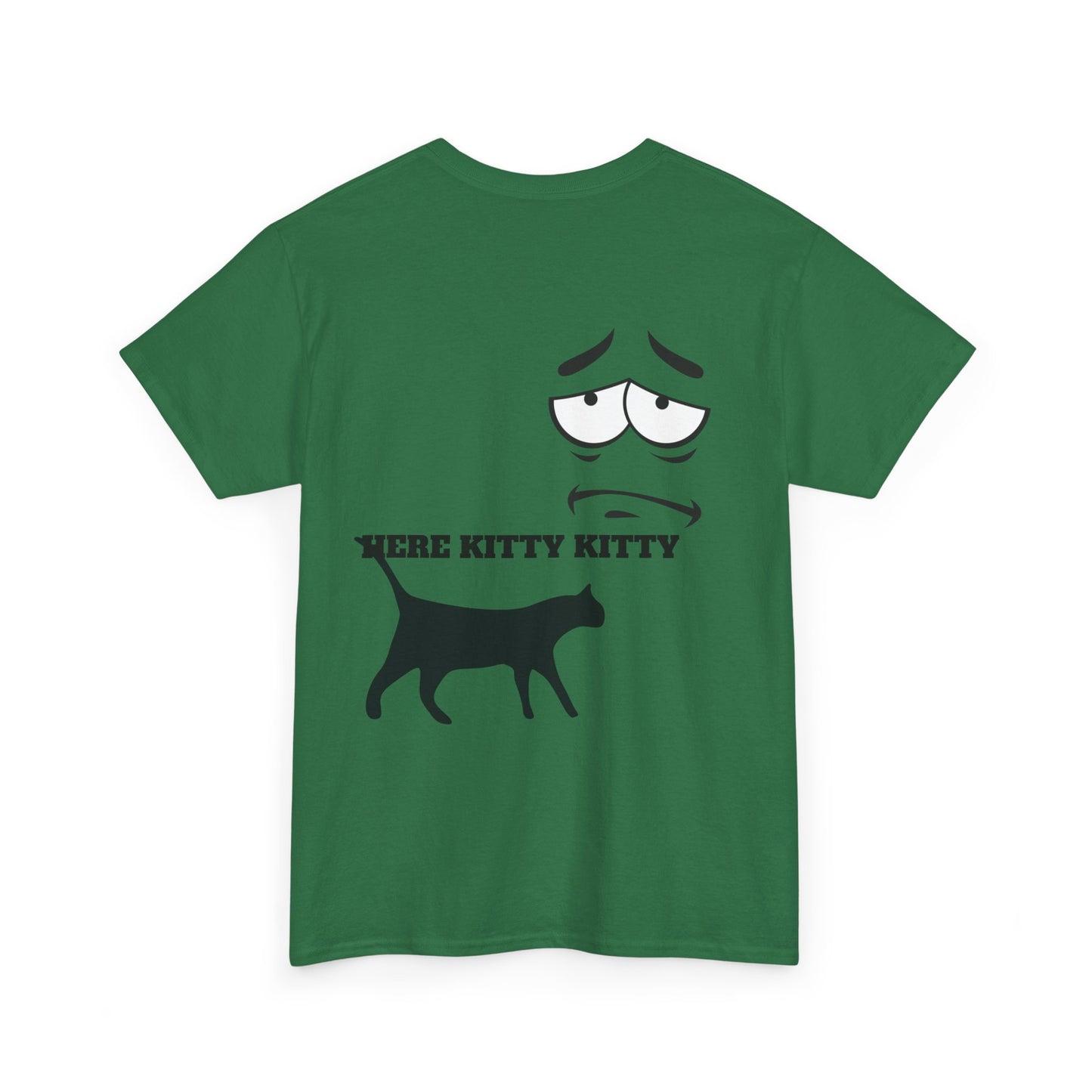 MEOW HERE KITTY KITTY Unisex Heavy Cotton T-Shirt