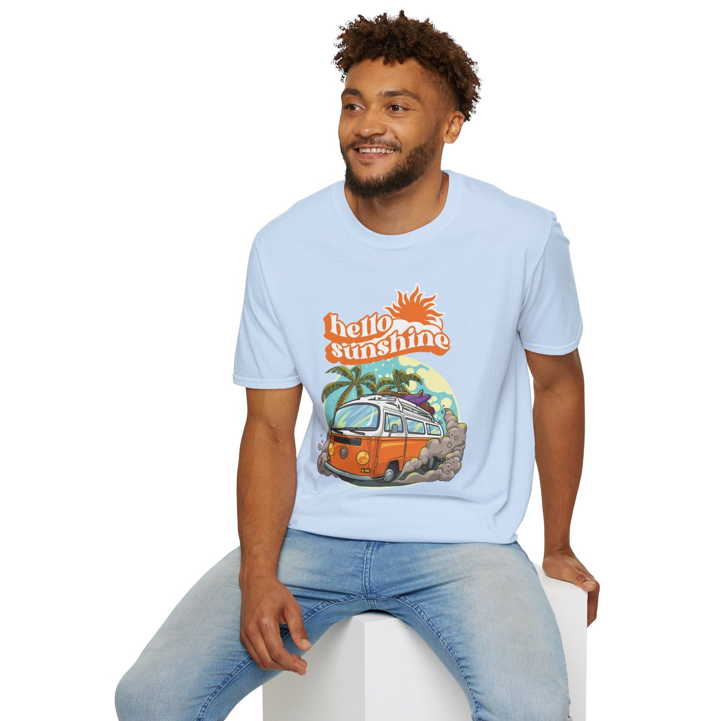 Hello Sunshine Unisex Soft-Style Cotton T-Shirt