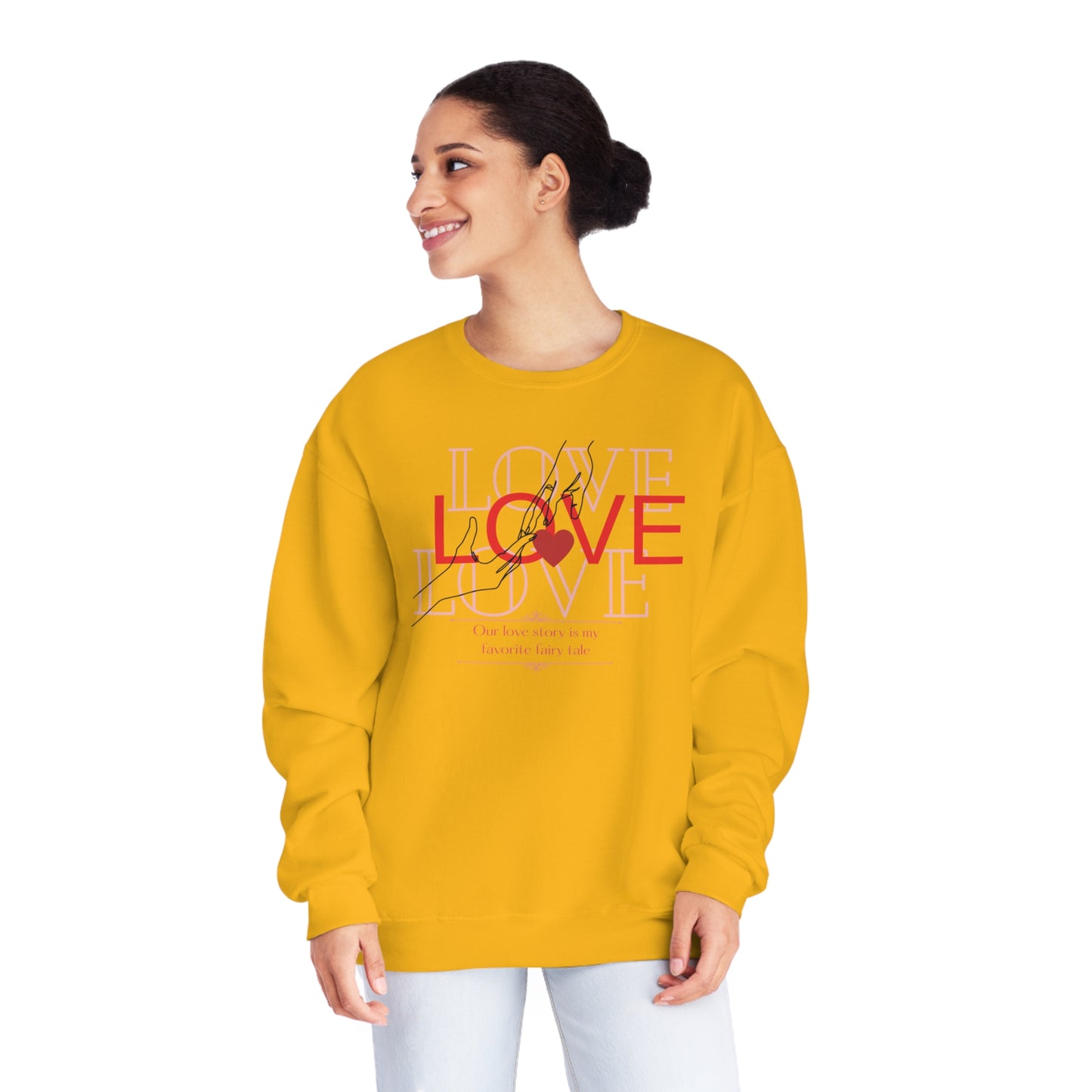 Our Love Story Unisex NuBlend® Crewneck Sweatshirt