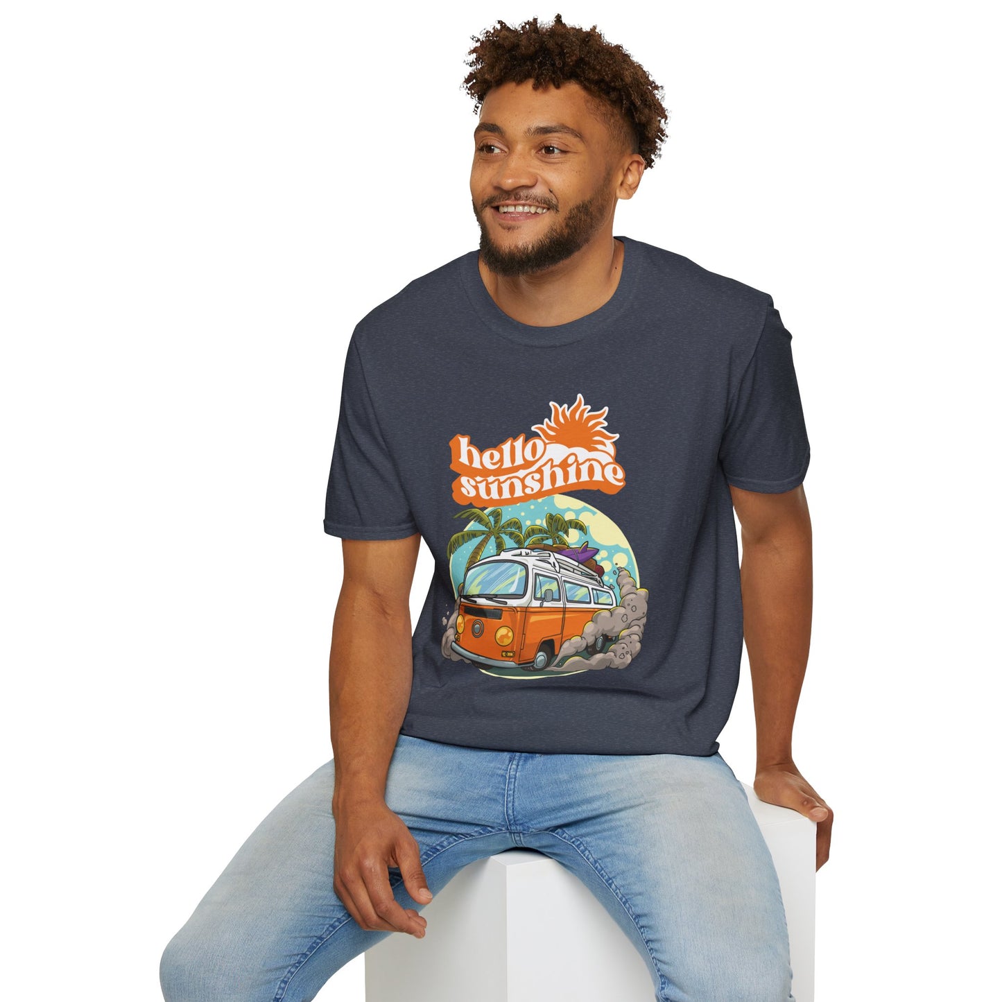 Hello Sunshine Unisex Soft-Style Cotton T-Shirt