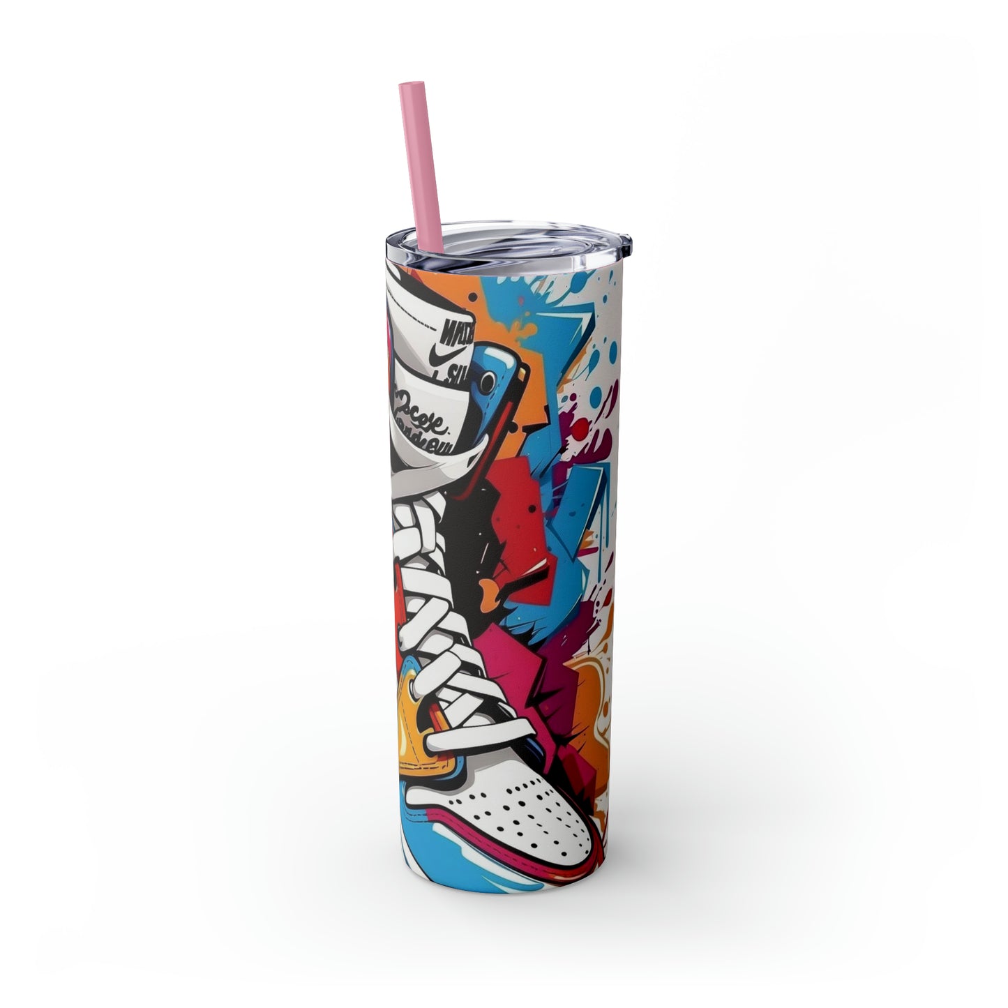 Air Force Skinny Tumbler with Straw, 20oz - Elevate Your Sipping Experience