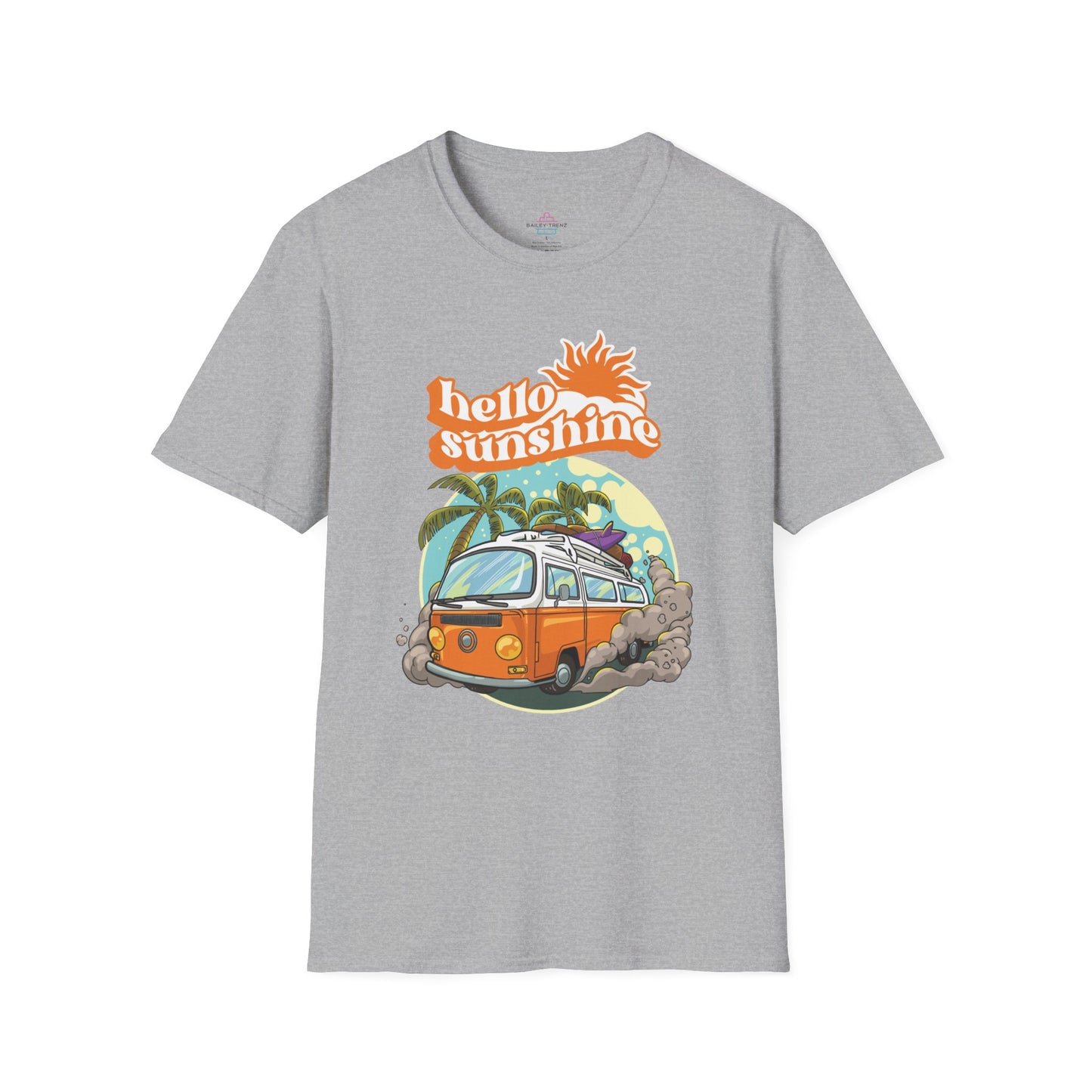 Hello Sunshine Unisex Soft-Style Cotton T-Shirt