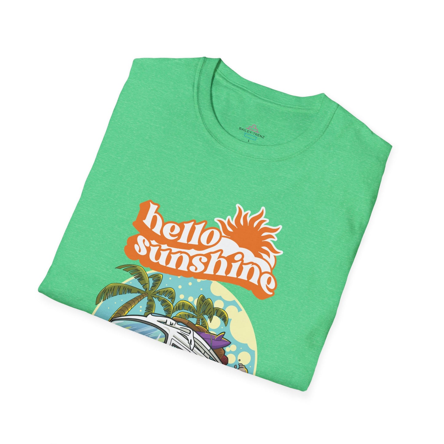 Hello Sunshine Unisex Soft-Style Cotton T-Shirt