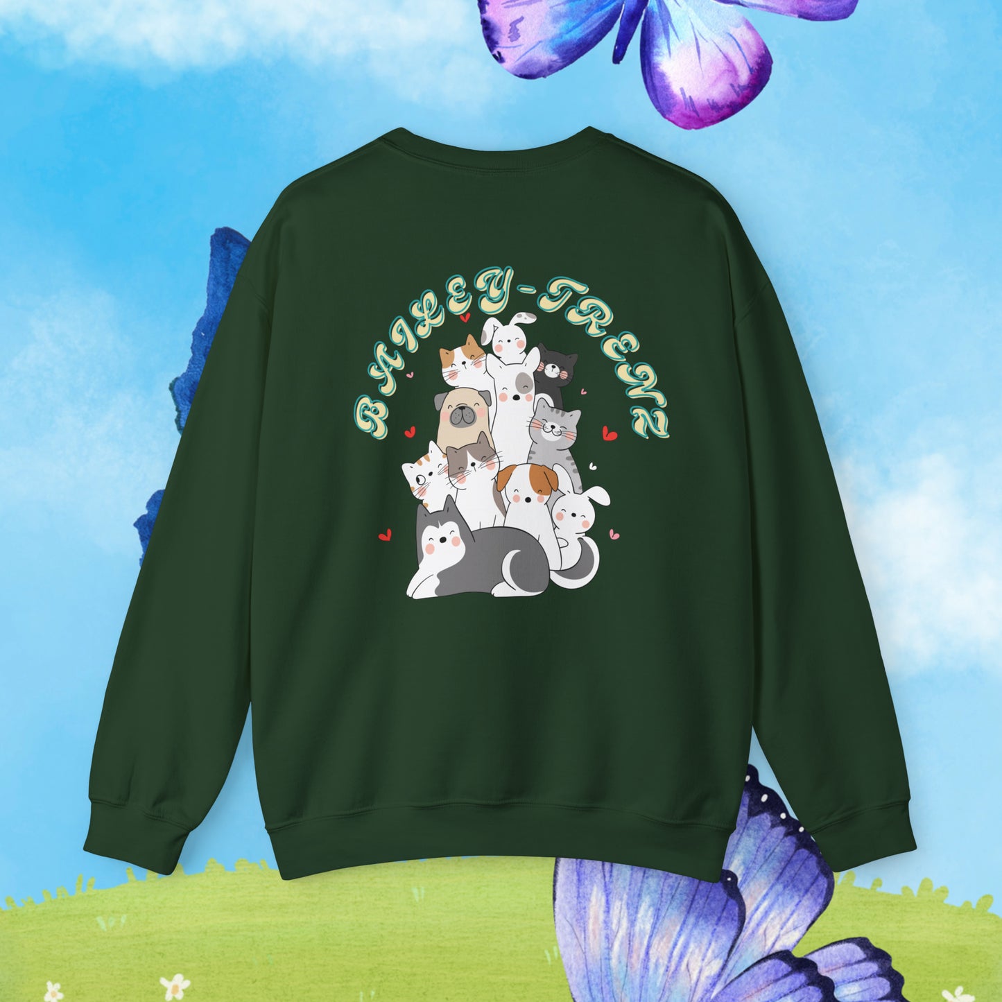 Eat Sleep Work Pet Unisex Crewneck Sweatshirt - Cozy Comfort for Pet Enthusiasts