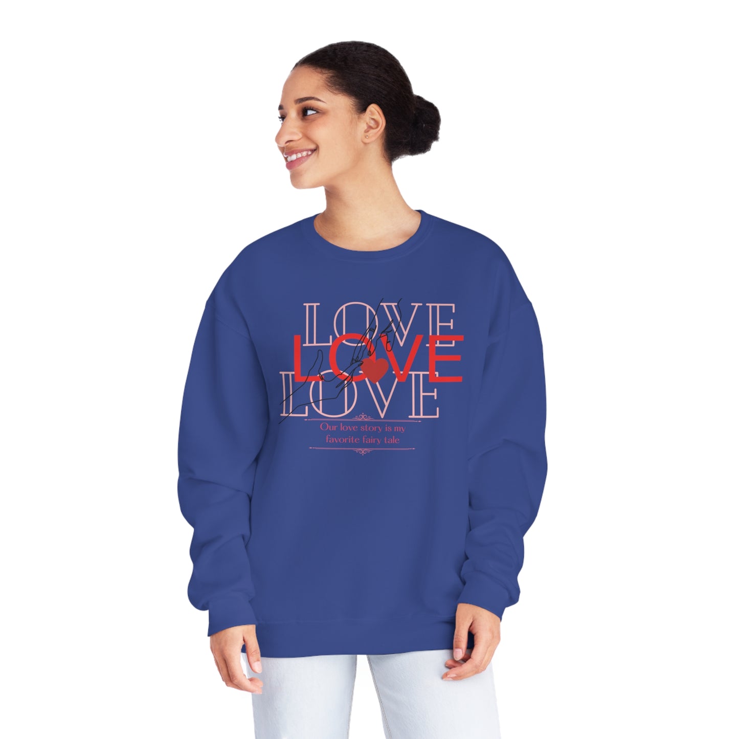 Our Love Story Unisex NuBlend® Crewneck Sweatshirt