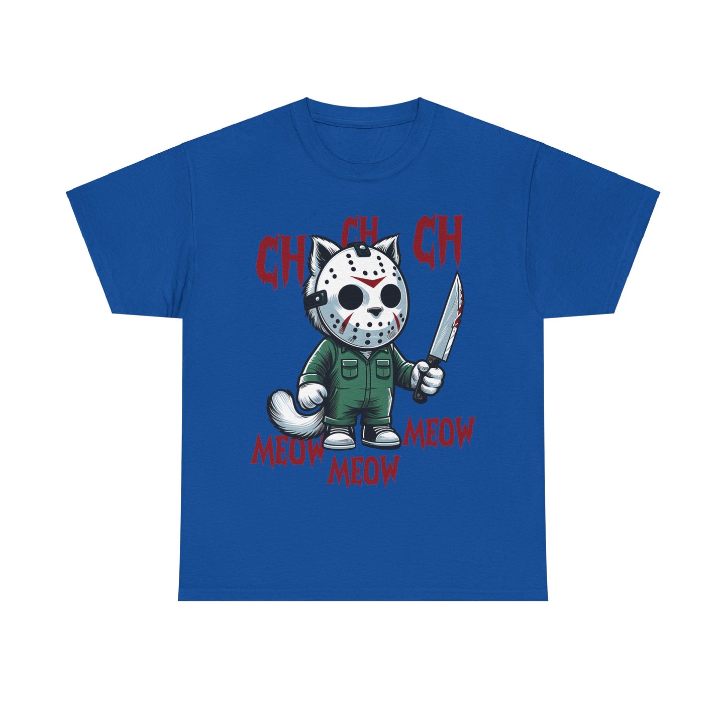 MEOW HERE KITTY KITTY Unisex Heavy Cotton T-Shirt