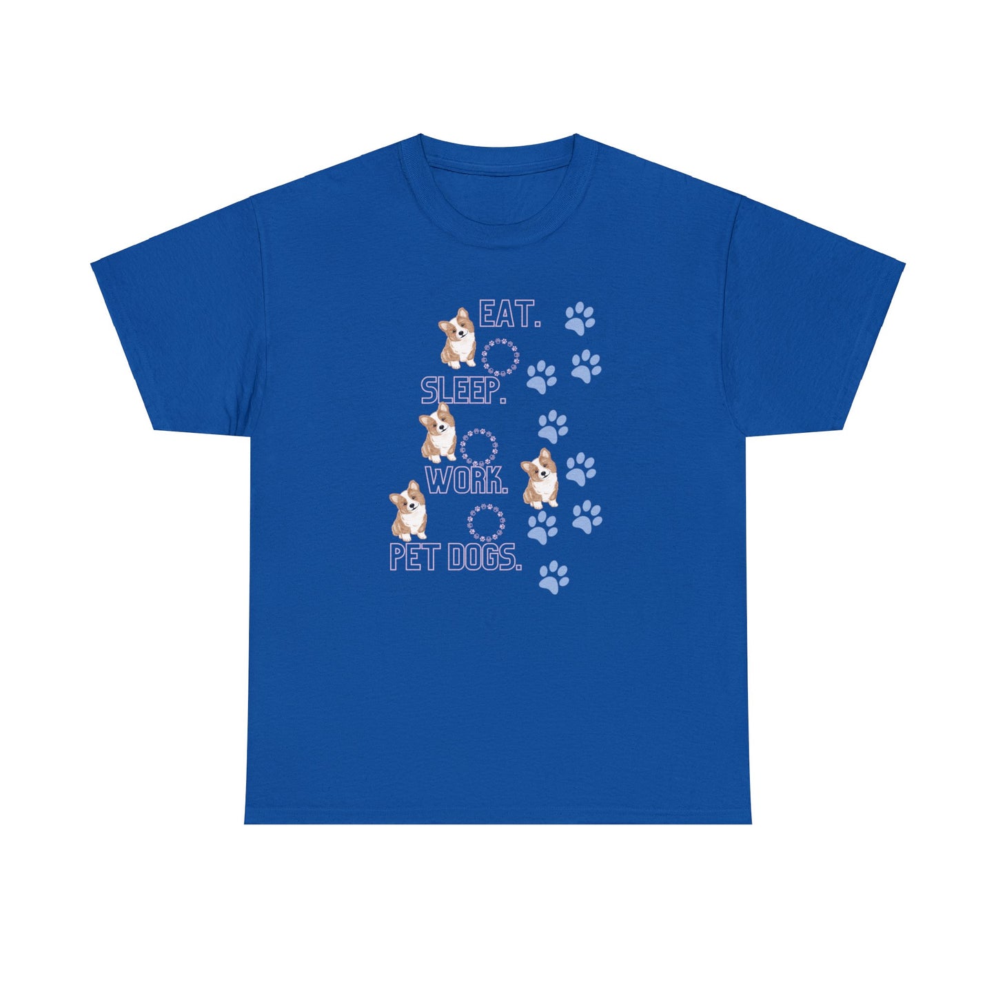 Eat Sleep Work Unisex Heavy Cotton Tee - Your Wardrobe Essential