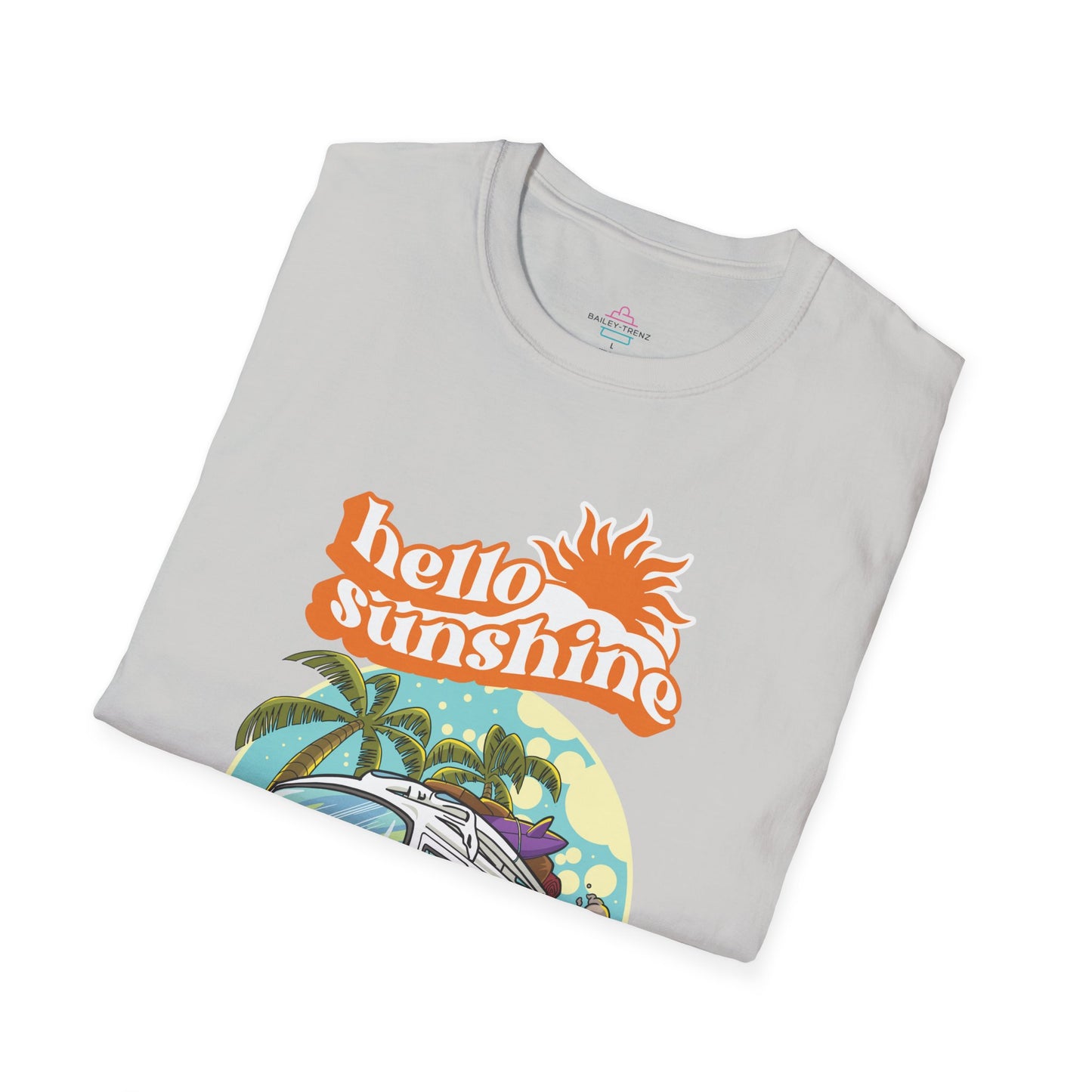 Hello Sunshine Unisex Soft-Style Cotton T-Shirt