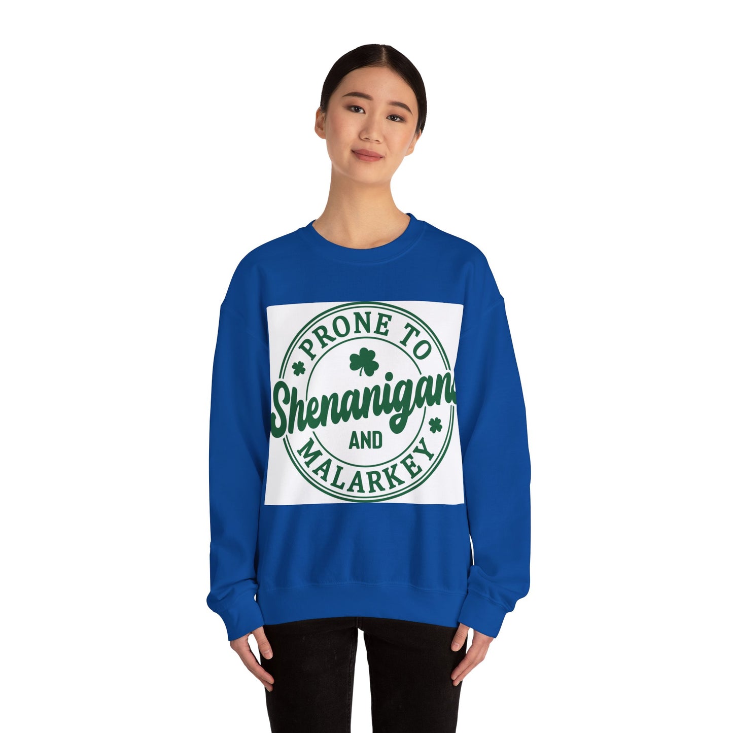 Prone To Shenanigans Unisex Heavy Blend Crewneck Sweatshirt